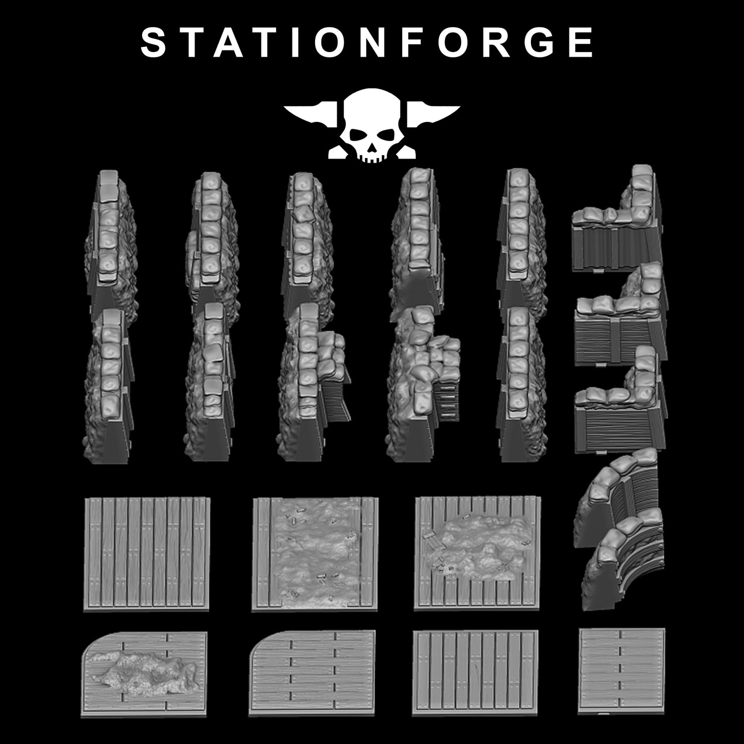 Terrain de tranchée GrimGuard - Station Forge