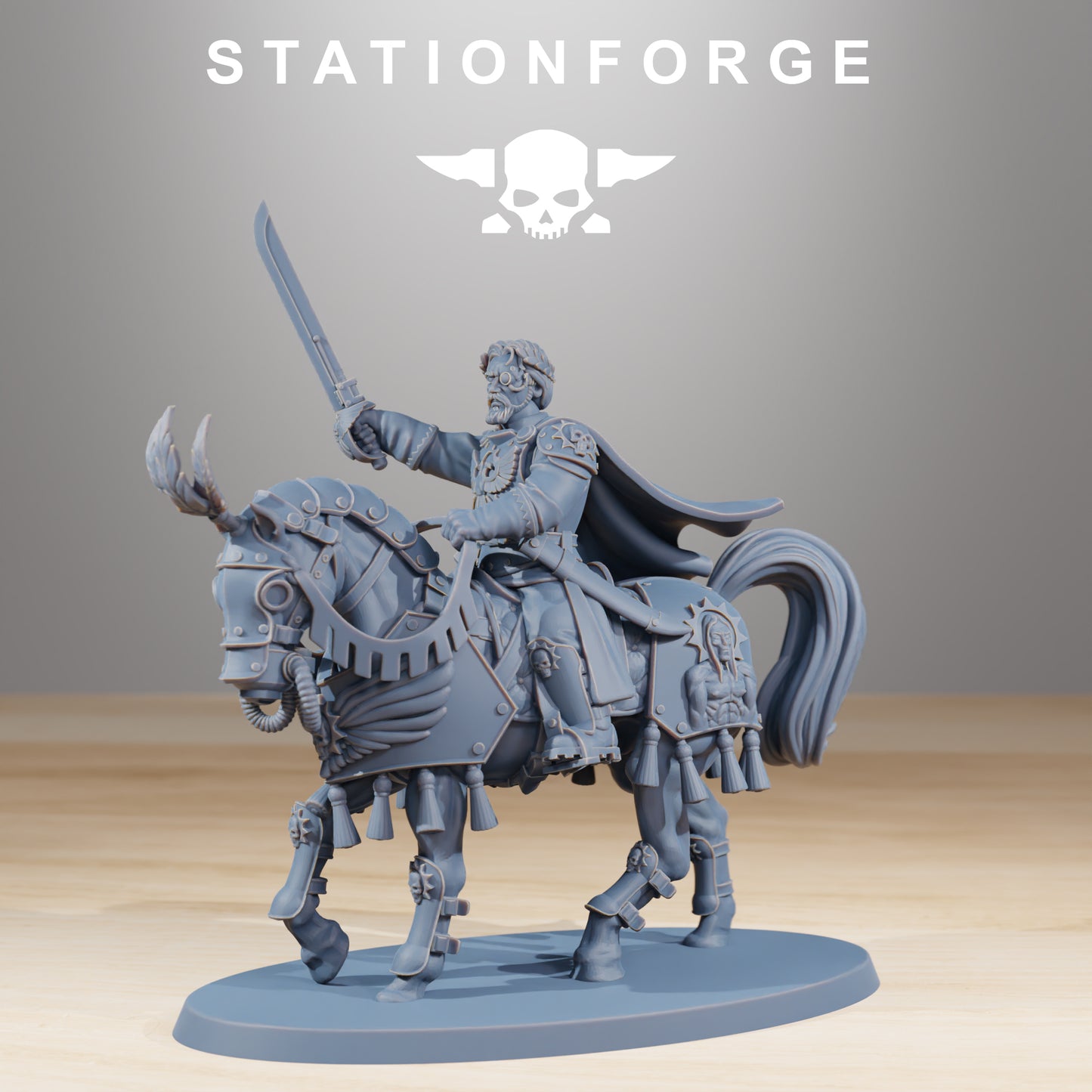 Commandants de cavalerie de la Garde nationale - Station Forge