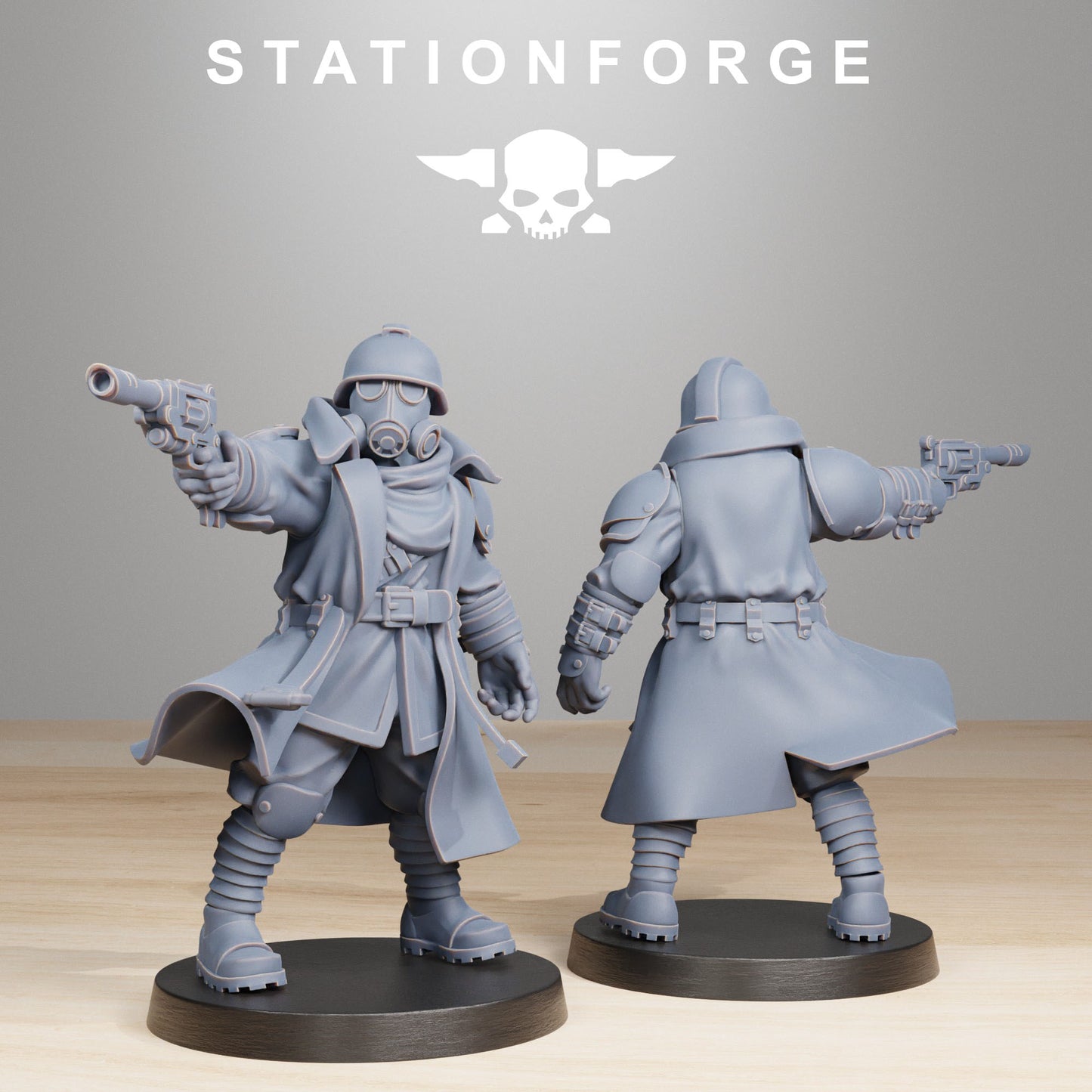 Officiers des Scorchers de la Garde noire - Station Forge