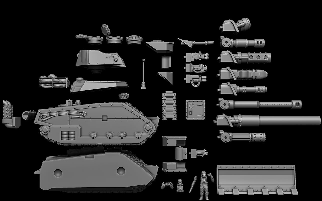 GrimGuard - Battle Tank - Station Forge