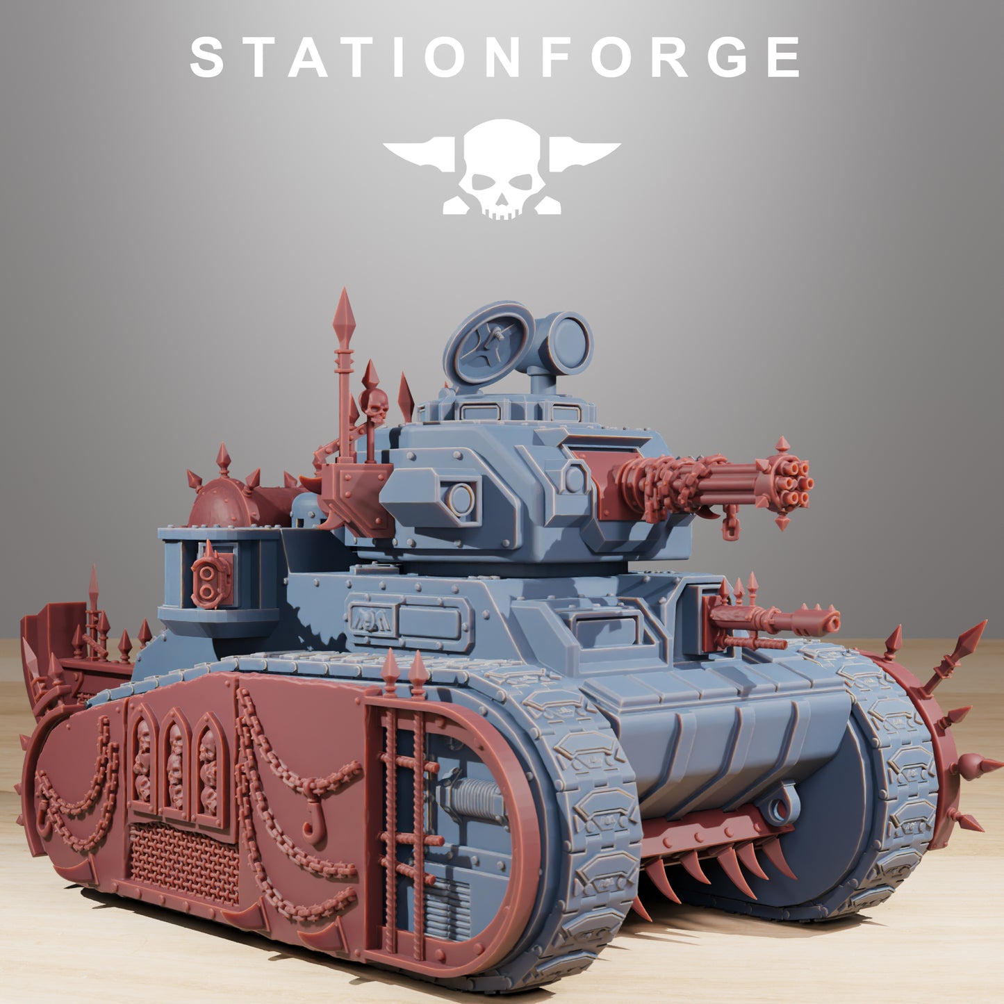 Leichter Panzer Grimguard mit Umrüstsatz - Station Forge