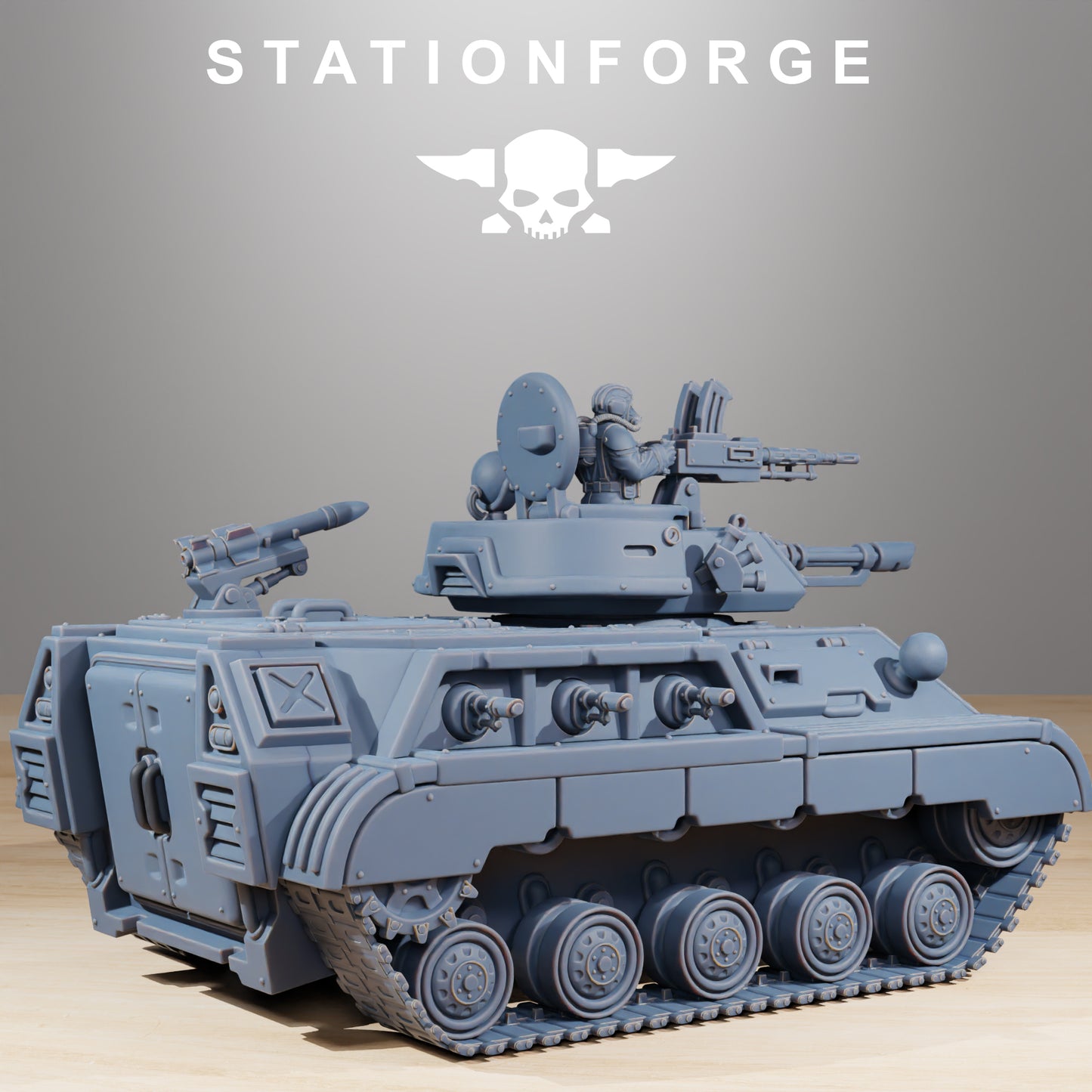 Char de soutien GrimGuard - Station Forge