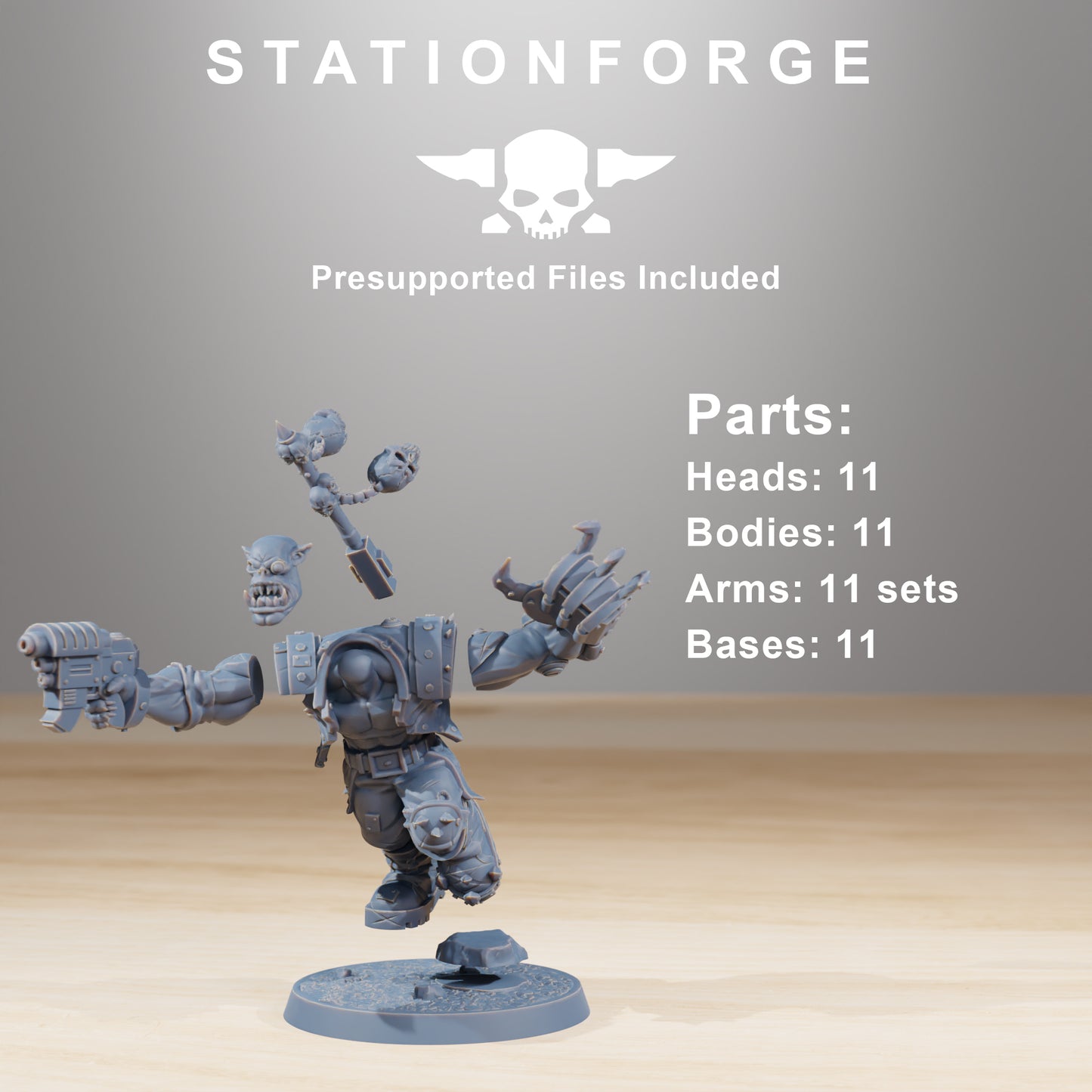 Orkaz Infantry - Station Forge