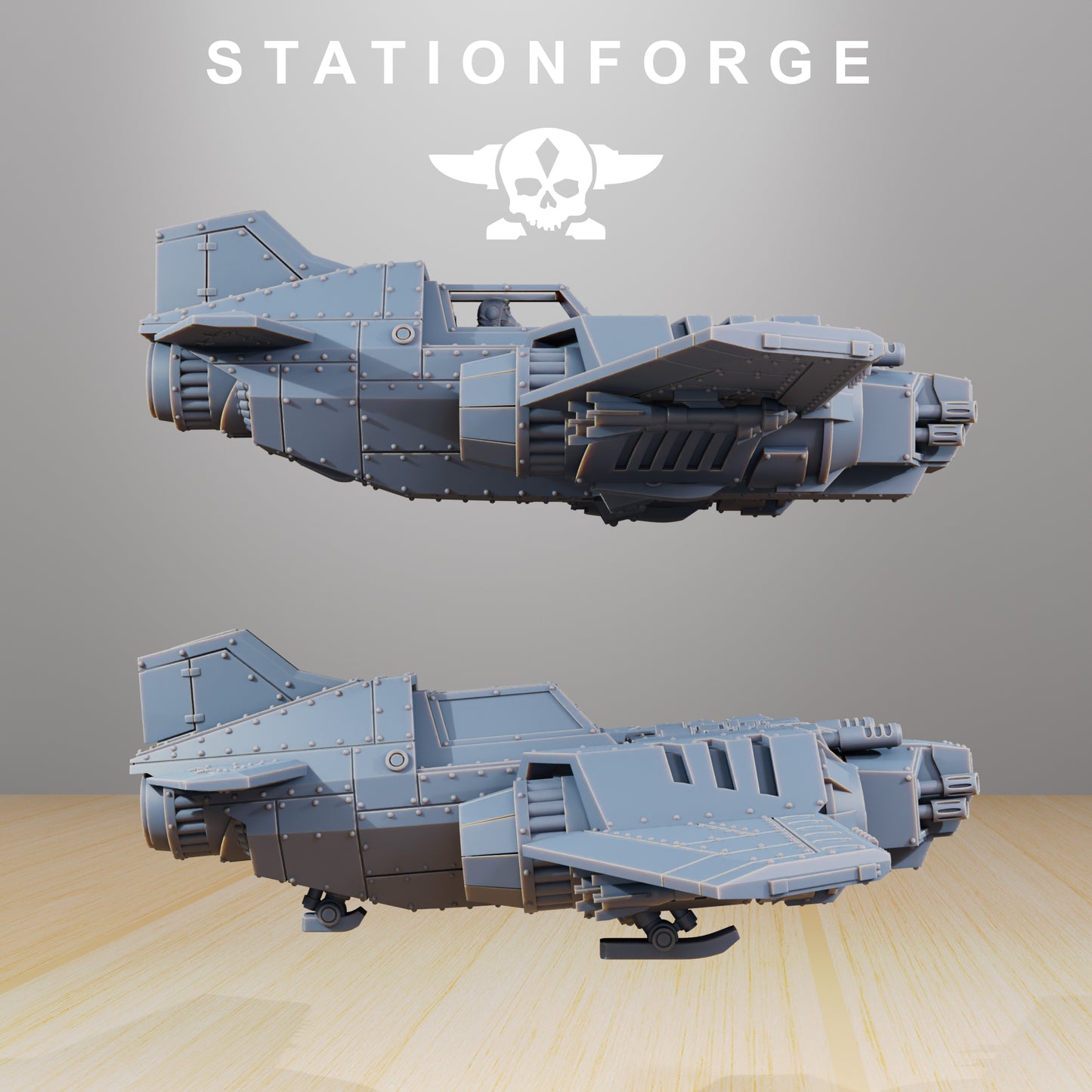 GrimGuard SF-19A Fighter Plane - Station Forge