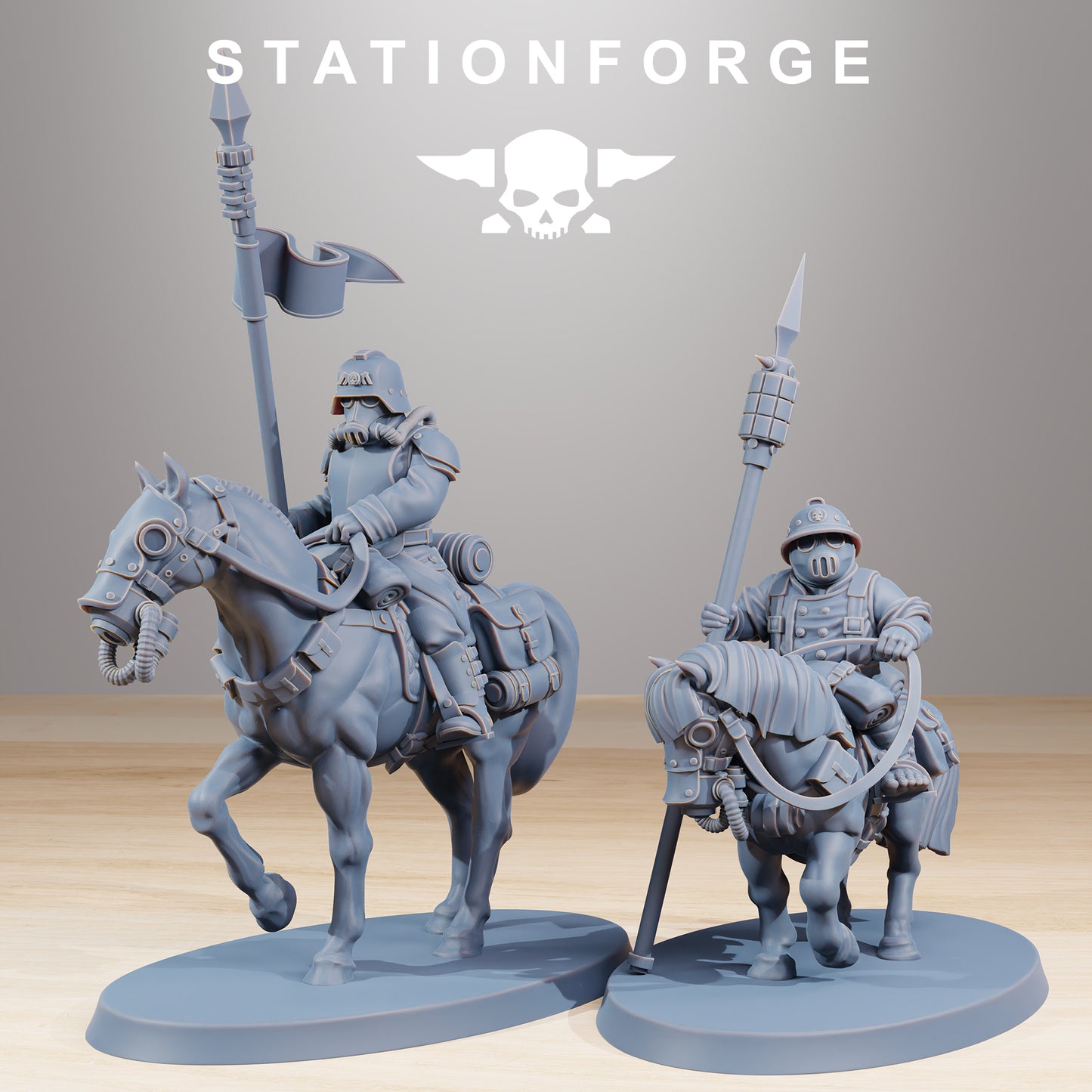 Cavalerie de poneys GrimGuard - Station Forge