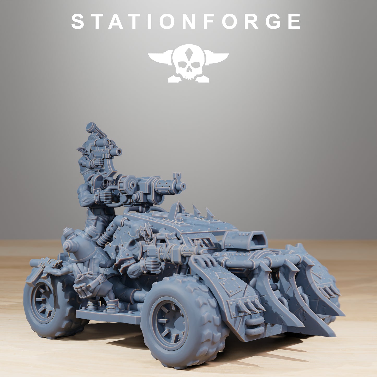 Les bolides d'Orkaz - Station Forge