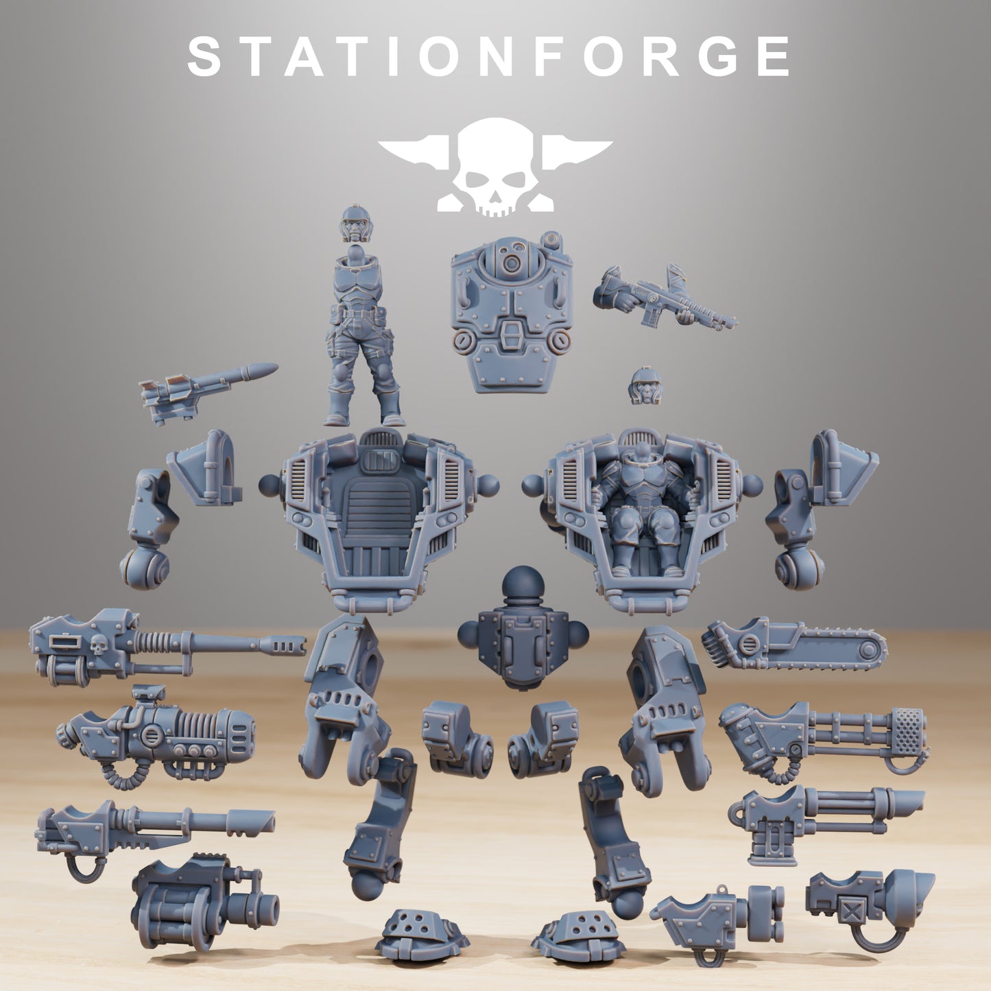 1x NationalGuard Warmech - Station Forge