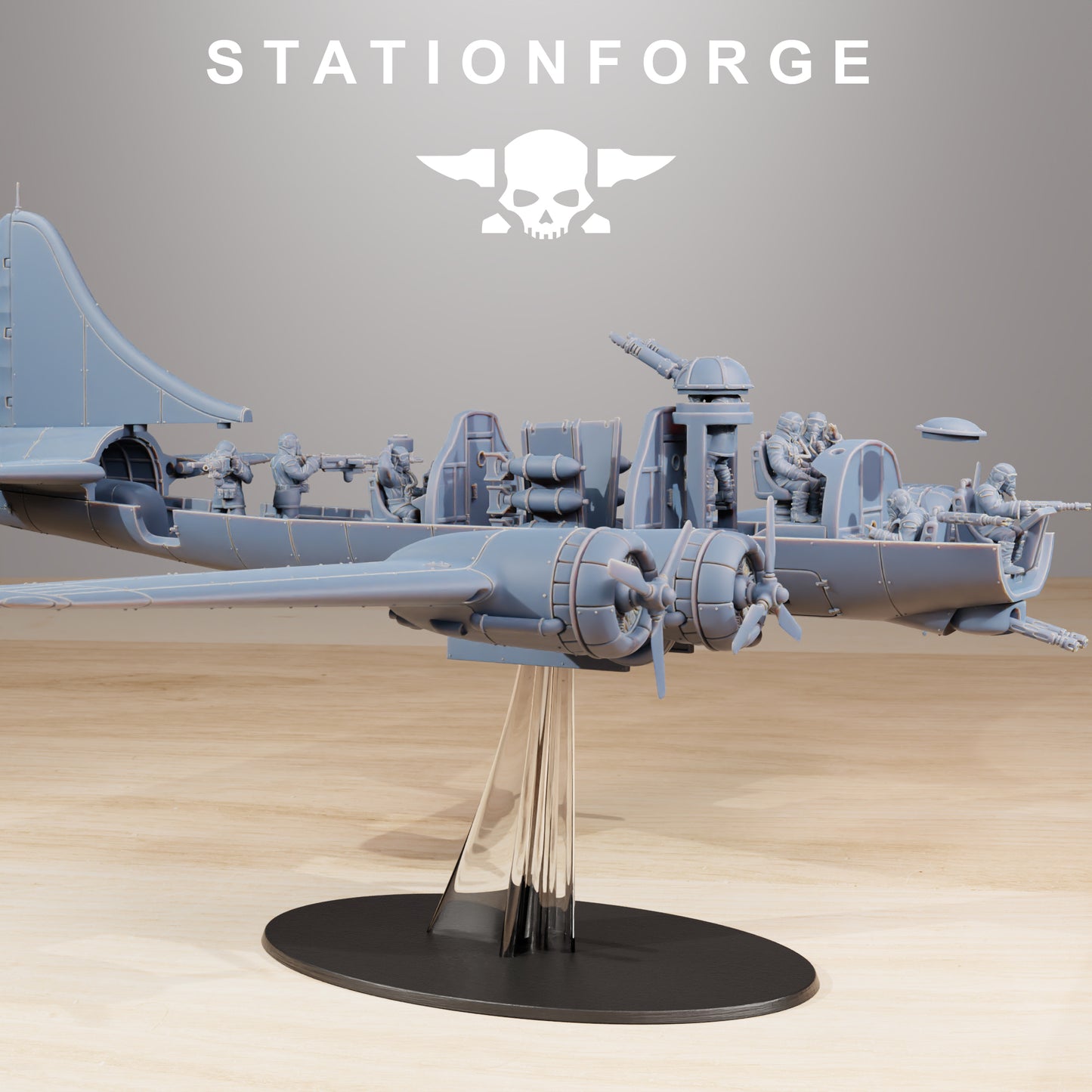 GrimGuard Bomber mit Innenausstattung - Station Forge