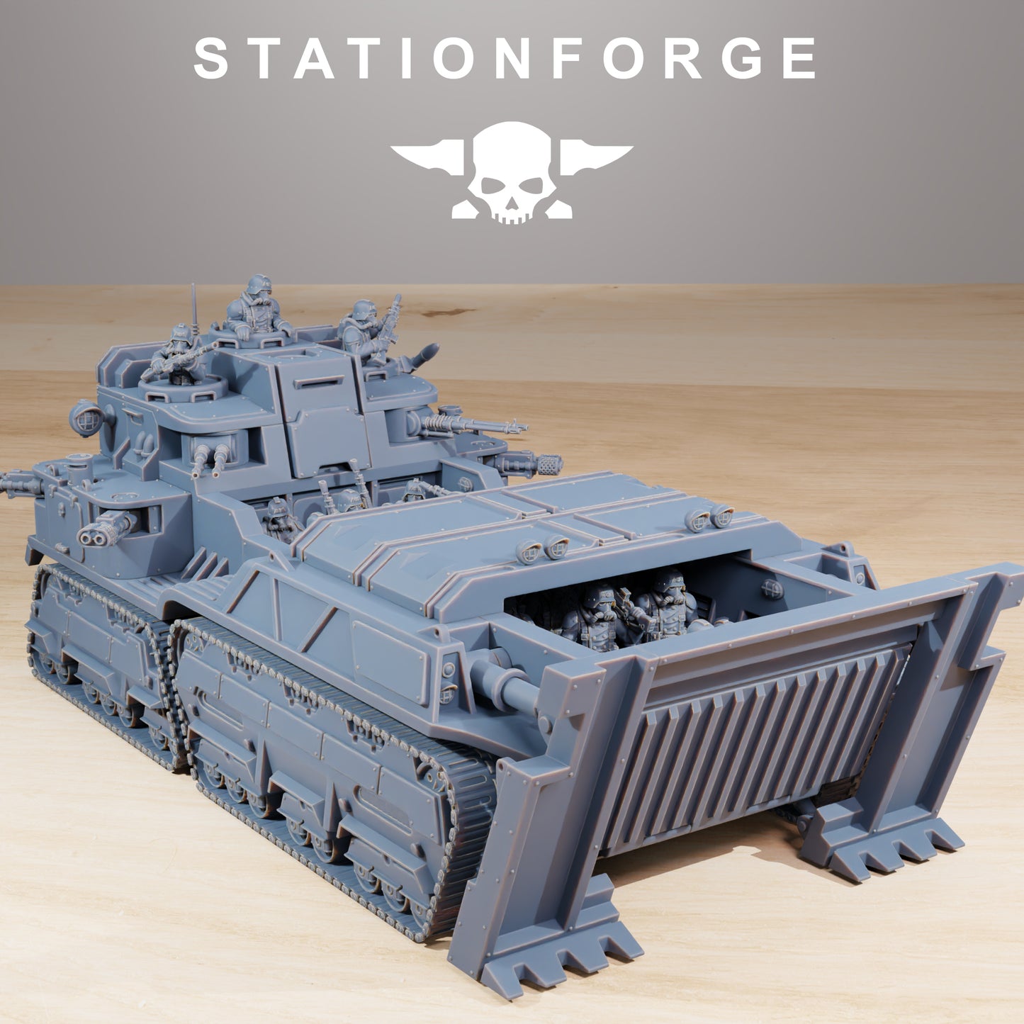 Char de transport GrimGuard - Station Forge