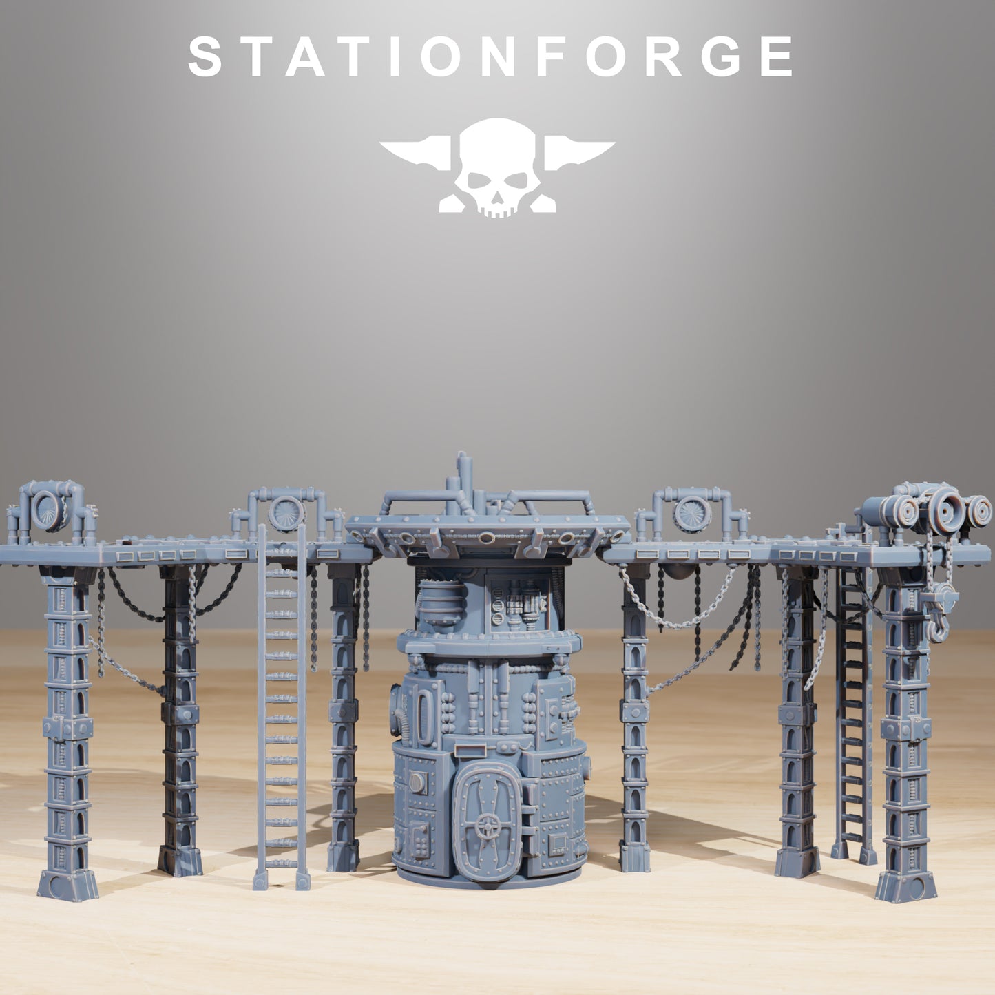 Terrain de l'usine de récupération - Station Forge