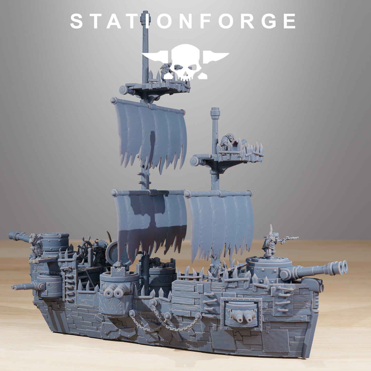 Gobs Pearl Battle Ship - Station Forge