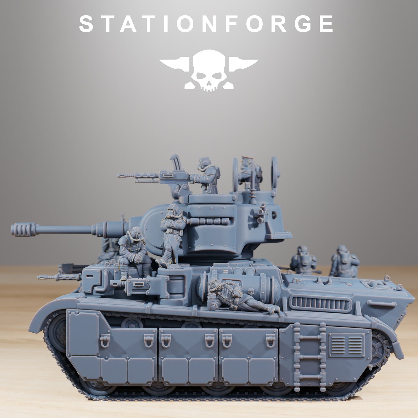 Schwerer Kampfpanzer GrimGuard – Station Forge