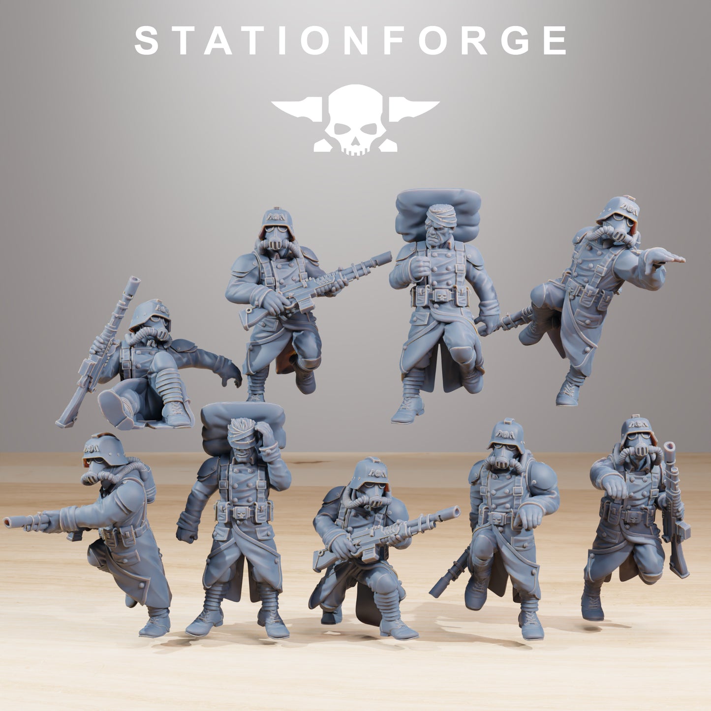 GrimGuard Trench-Gelände - Station Forge