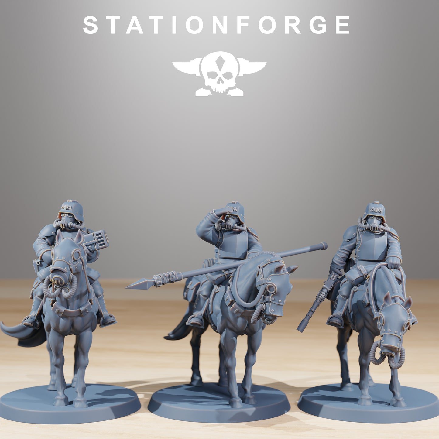 Cavalerie de la Garde noire - Station Forge