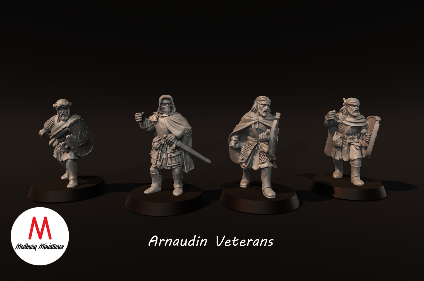 Arnaudin-Veteranen - Medbury Miniatures