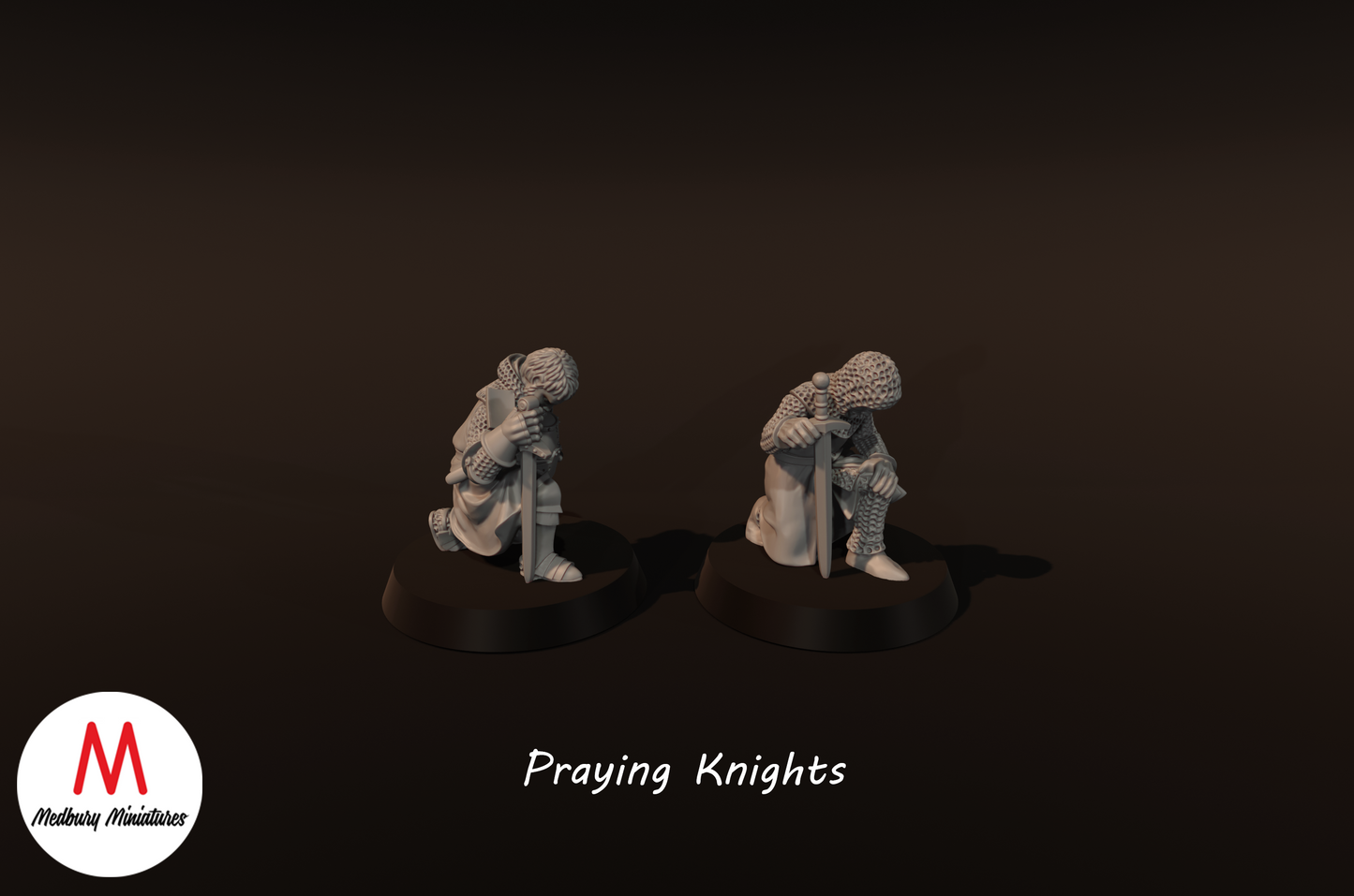 Praying Knights - Medbury Miniatures