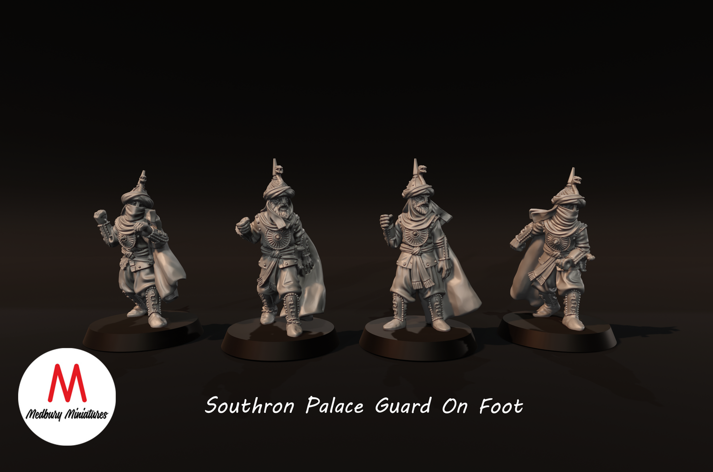 Southron Palace Guard on Foot - Medbury Miniatures