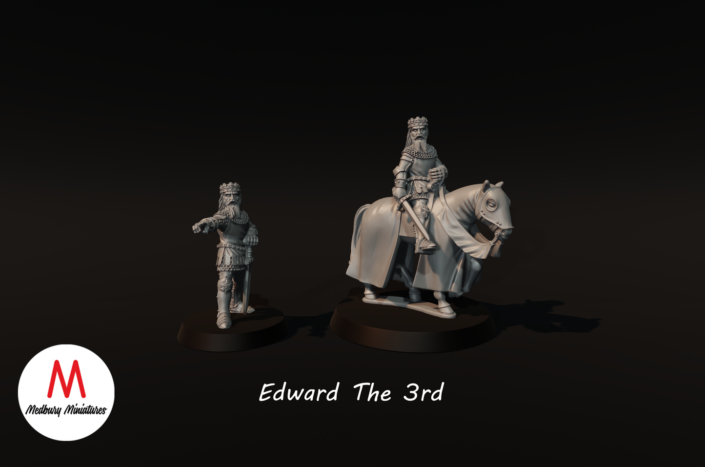 Edward III (the 3rd) - Medbury Miniatures