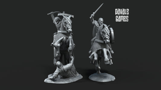 Poses supplémentaires de la cavalerie Hammer-Sons des West Humans - Davale Games