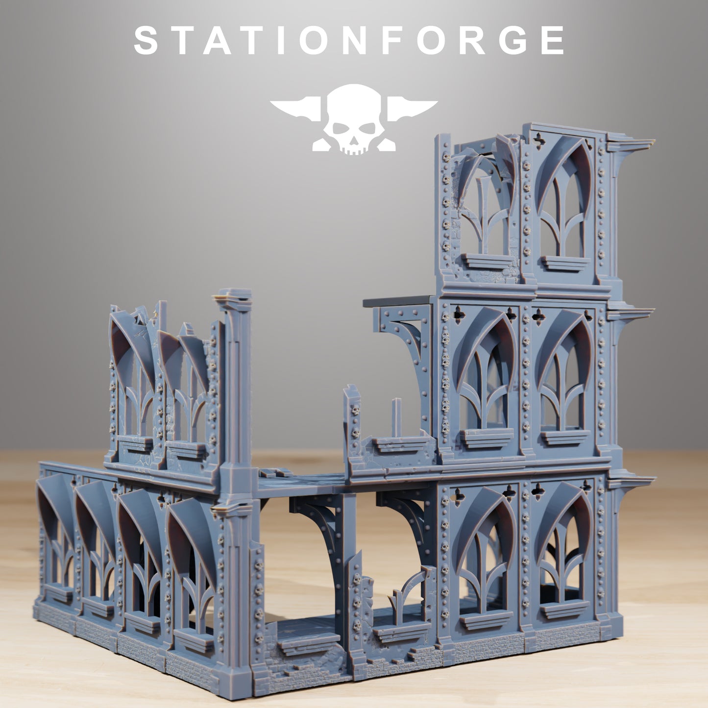 Aftermath (Gothic Sci-Fi Ruins Scenery) - Station Forge