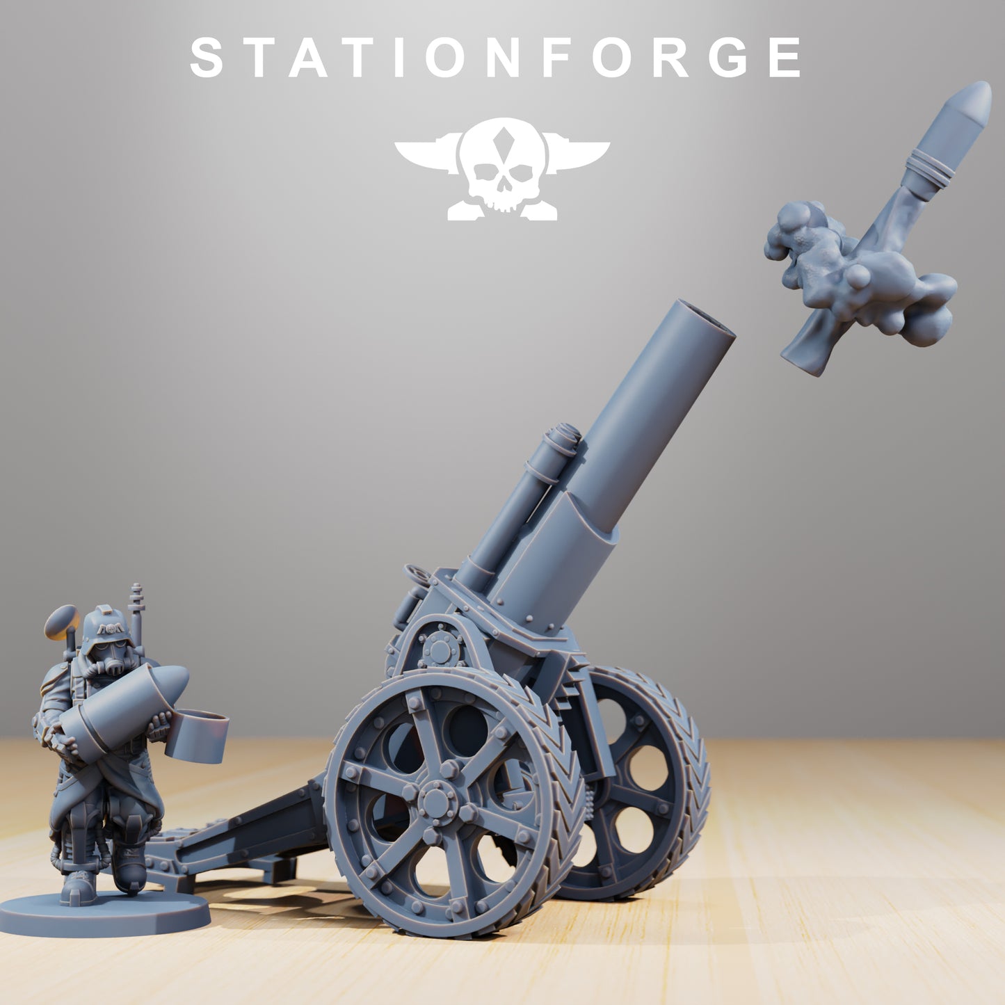 Artillerie légère GrimGuard - Station Forge