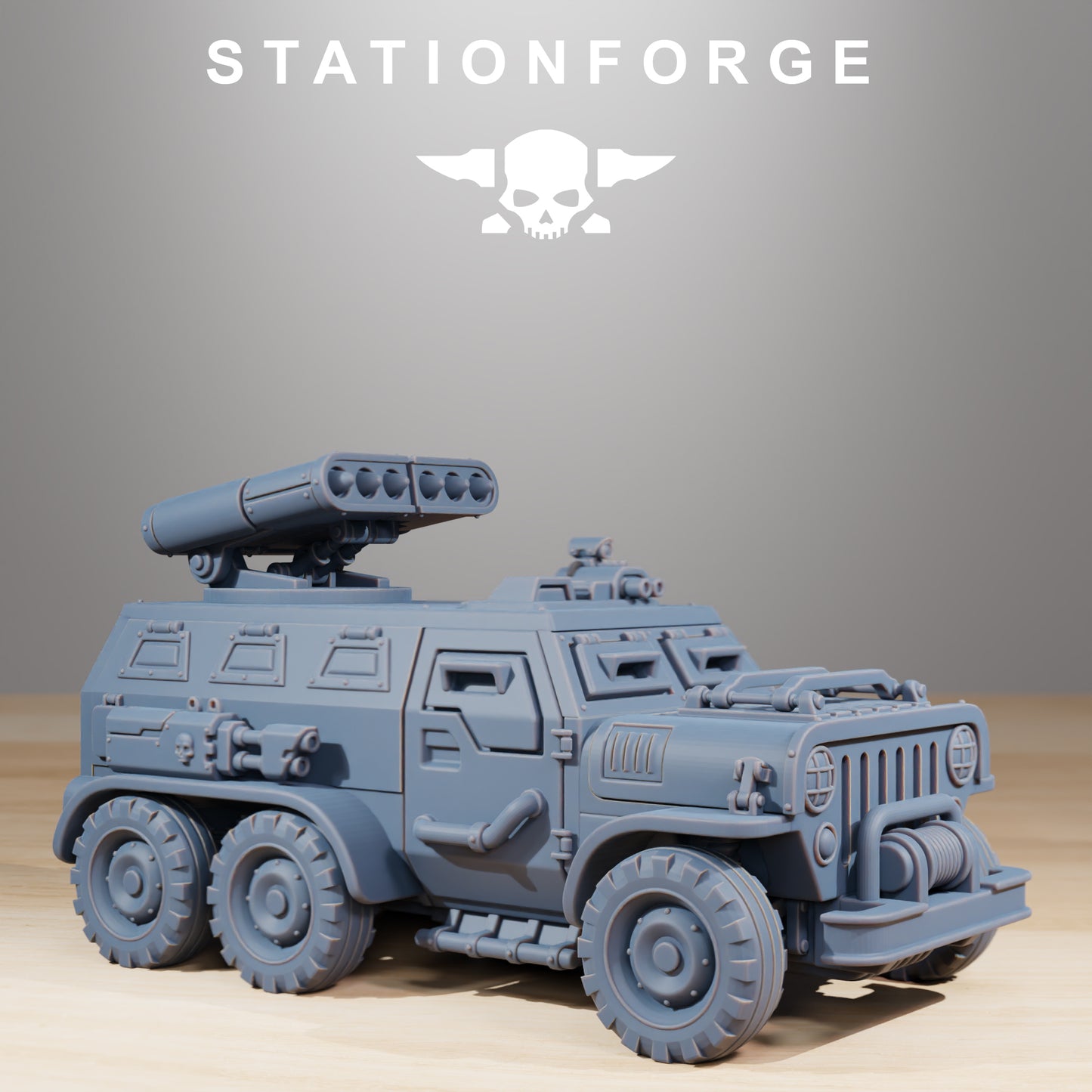 GrimGuard – Gepanzertes Fahrzeug – Station Forge