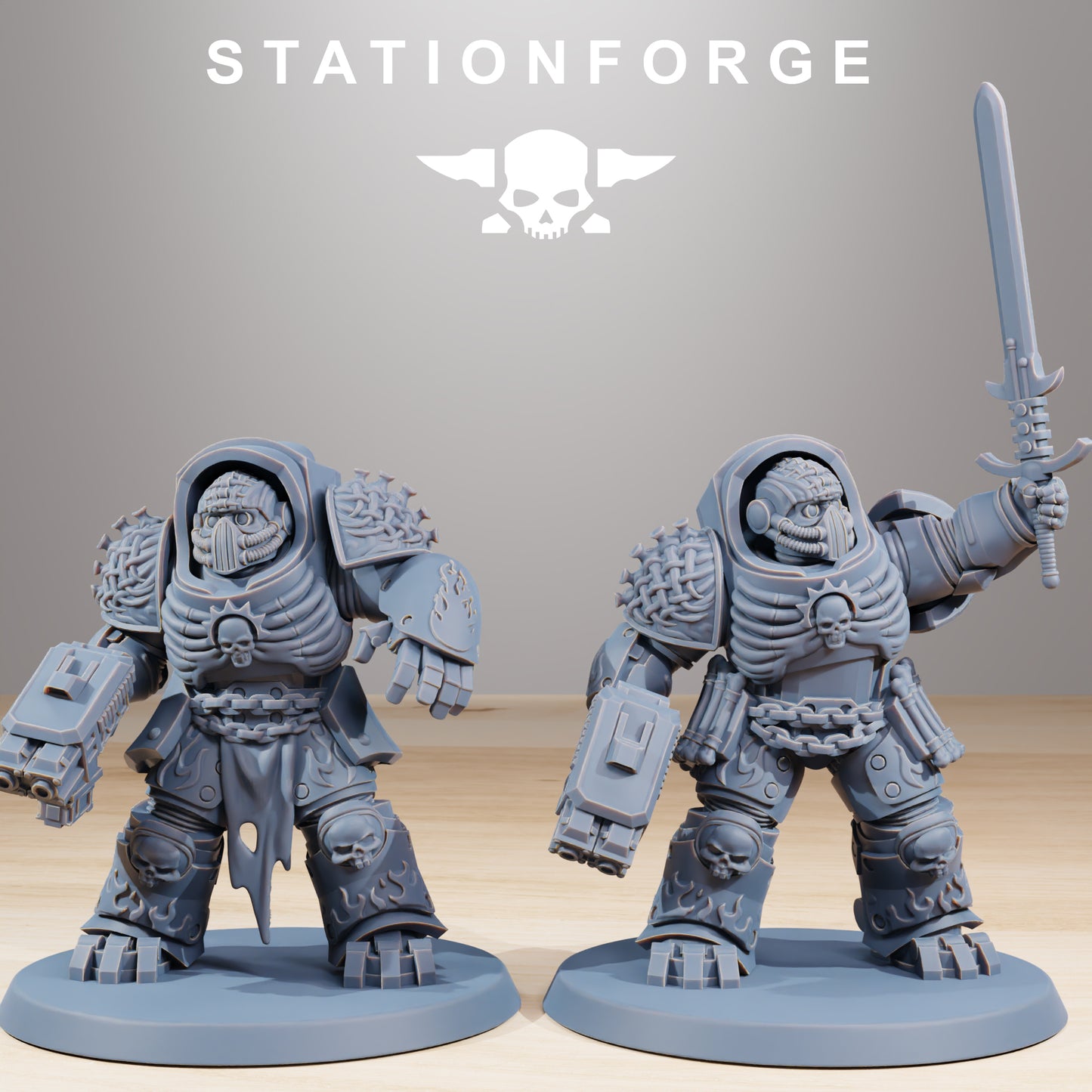 Avant-gardes de Socratis Doom Reaper - Station Forge