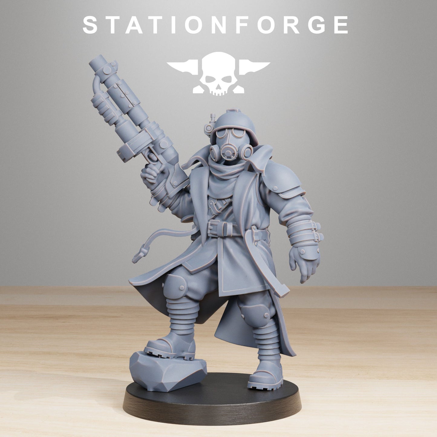 Officiers des Scorchers de la Garde noire - Station Forge