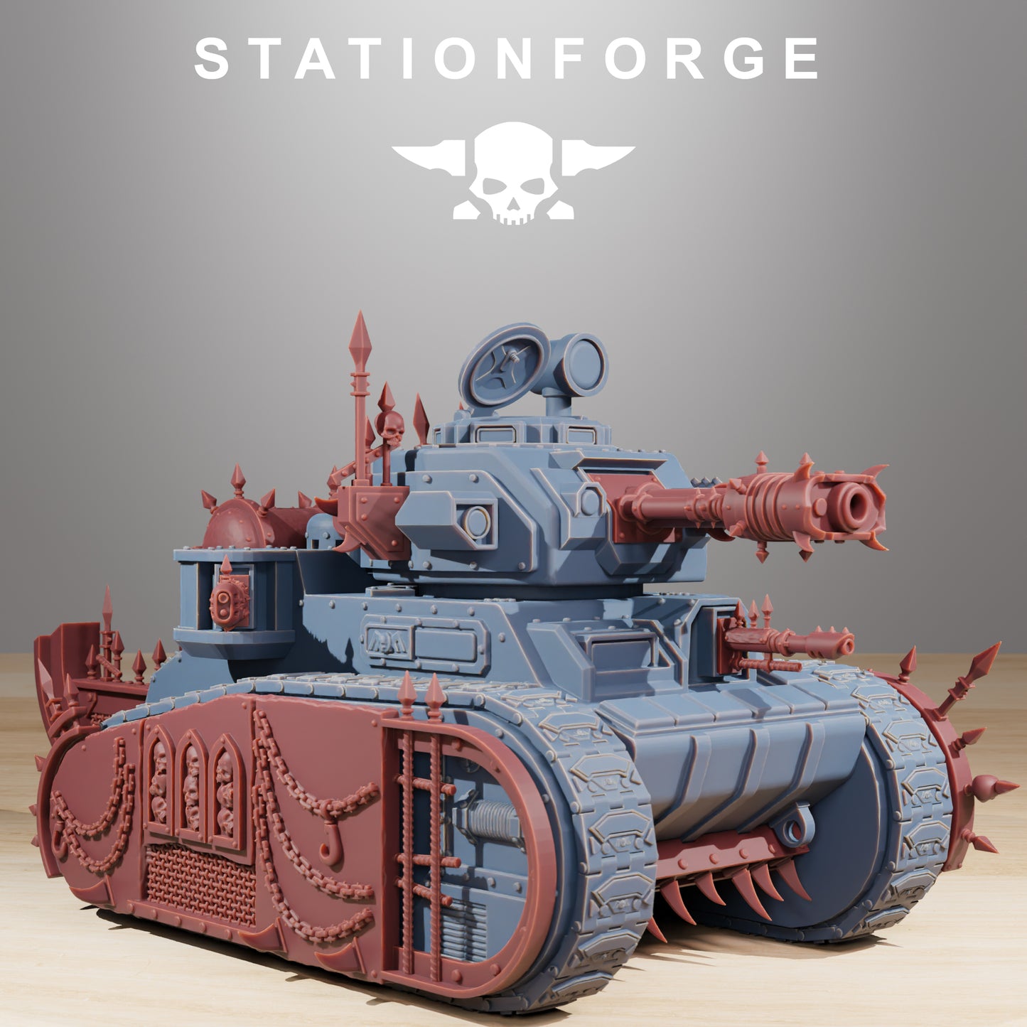 Grimguard Light Tank with Conversion Kit - Station Forge