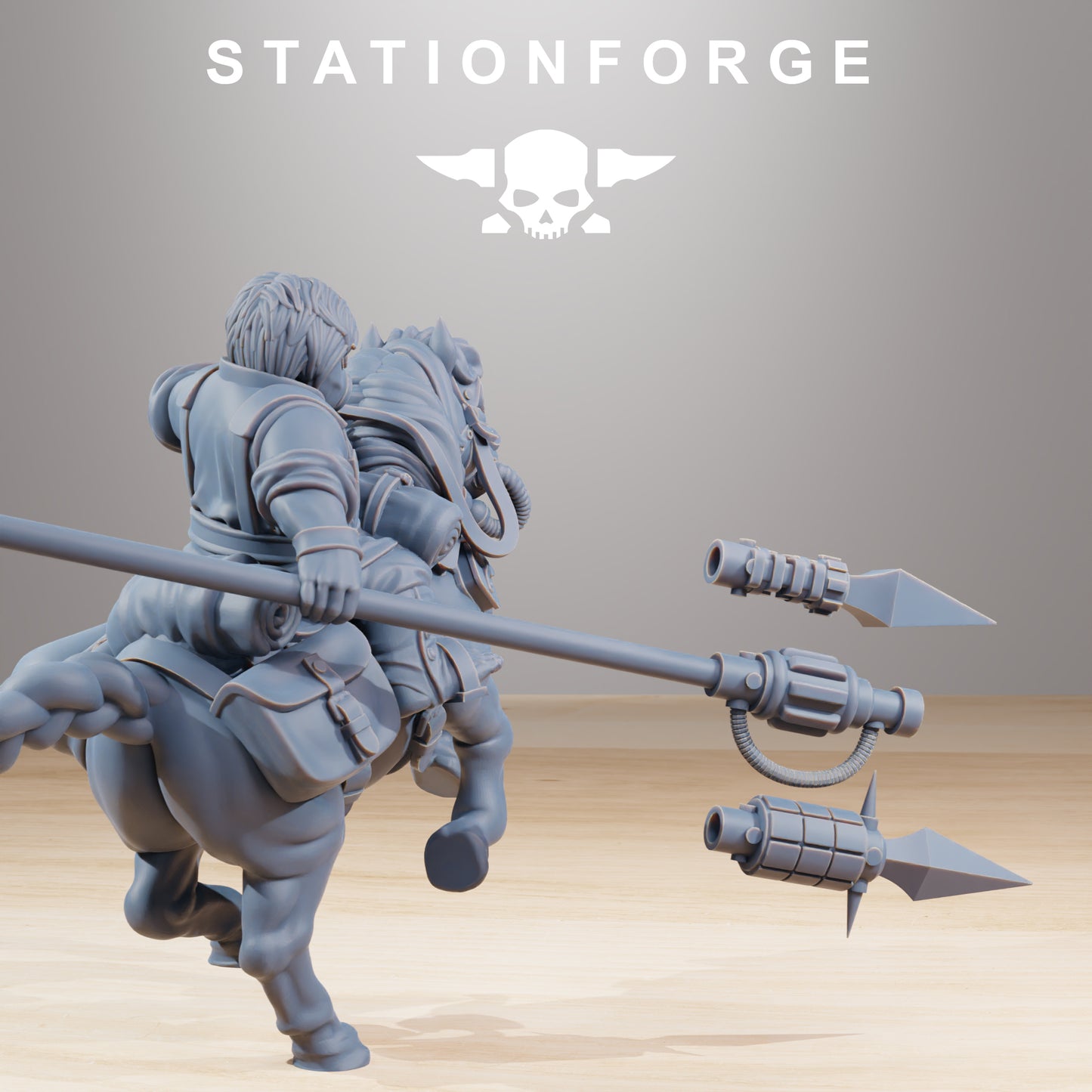 Cavalerie de poneys GrimGuard - Station Forge