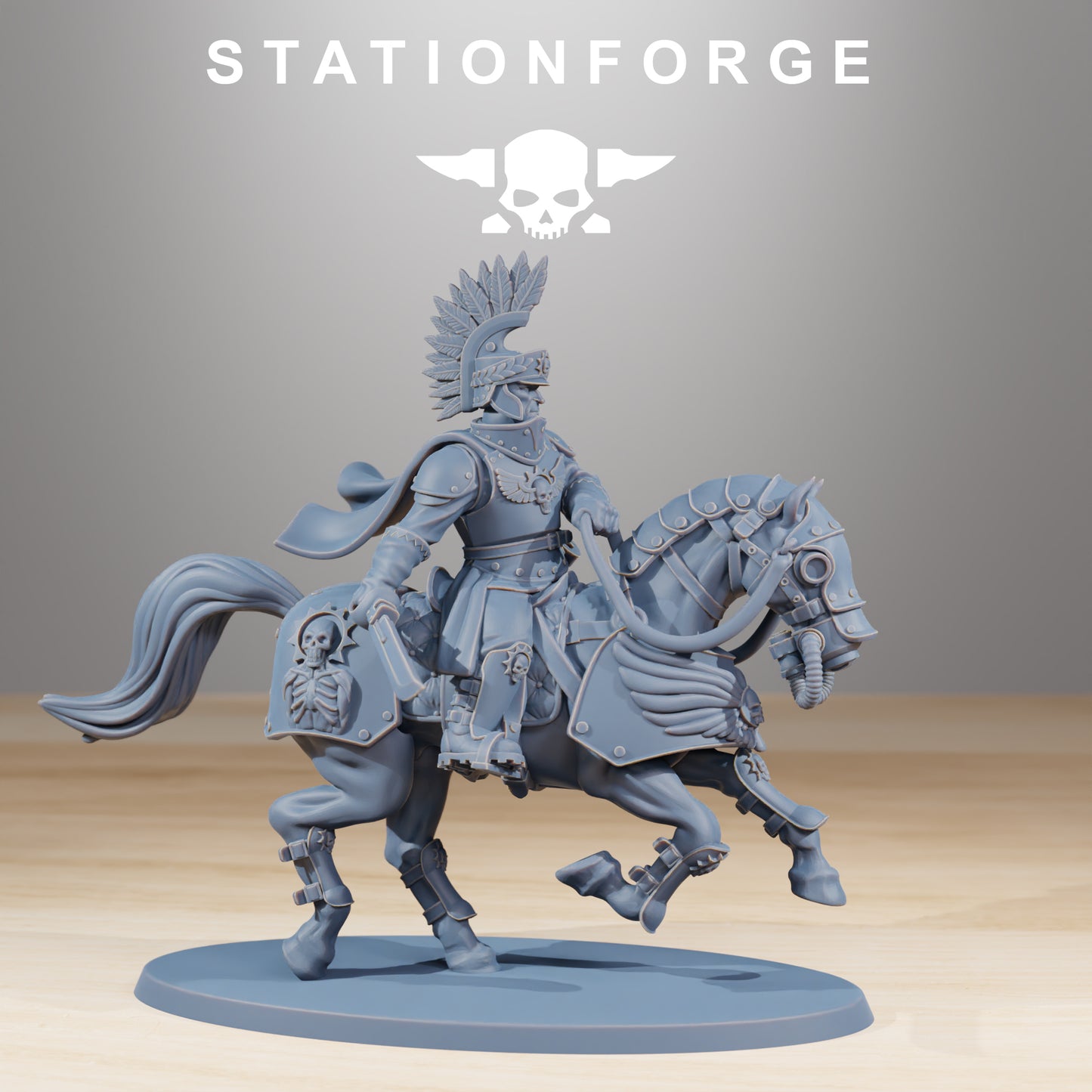 Commandants de cavalerie de la Garde nationale - Station Forge