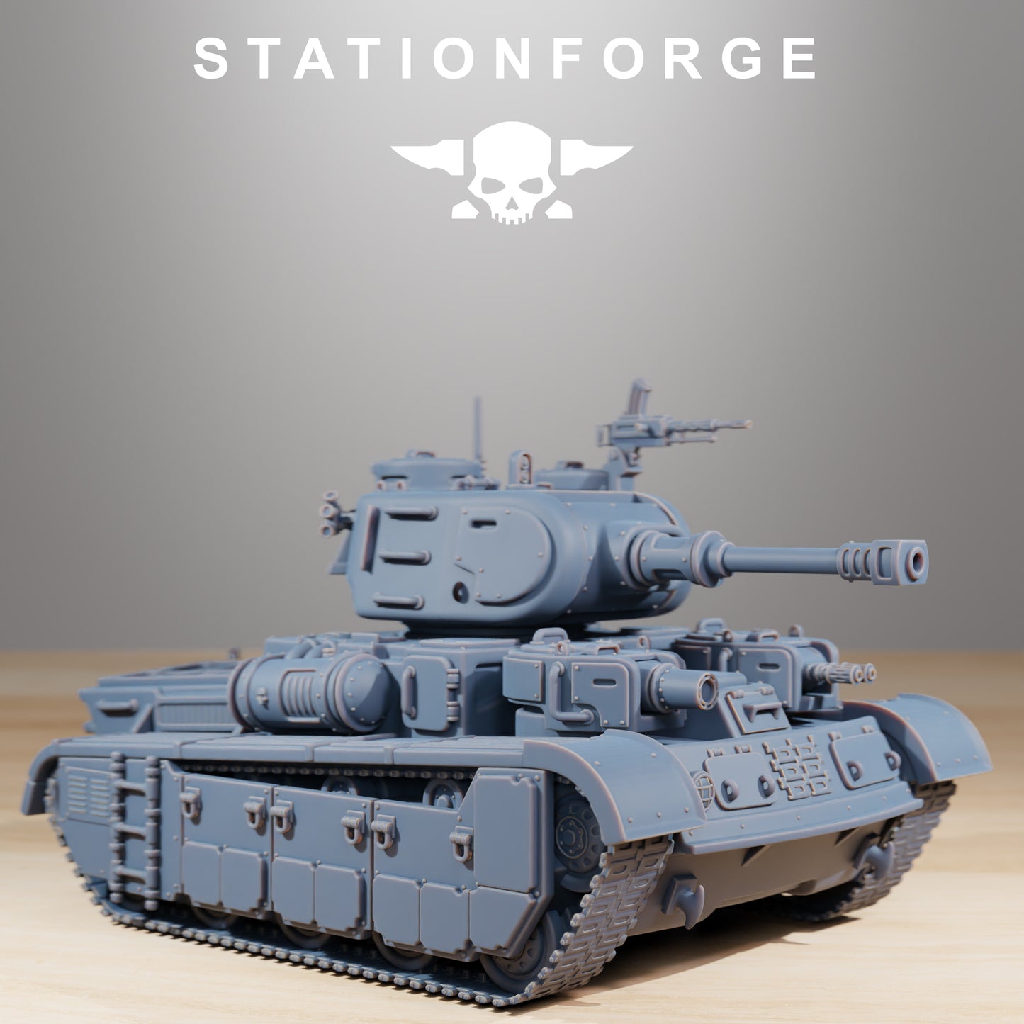 Schwerer Kampfpanzer GrimGuard – Station Forge