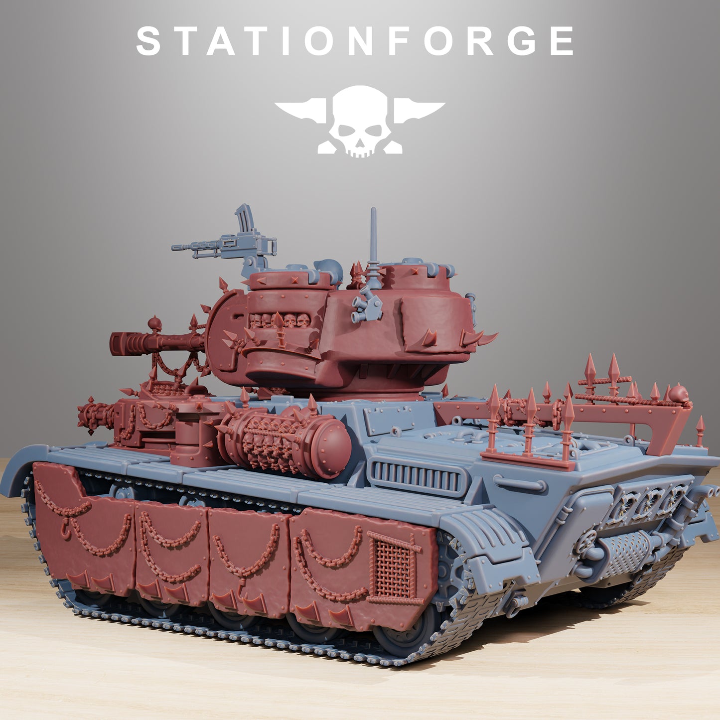 Schwerer Panzer Grimguard mit Corrupted Conversion Kit - Station Forge