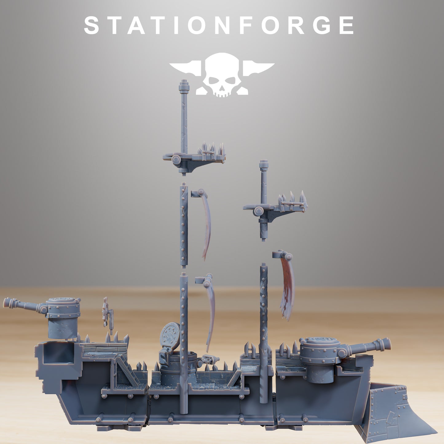 Gobs Pearl Battle Ship - Station Forge