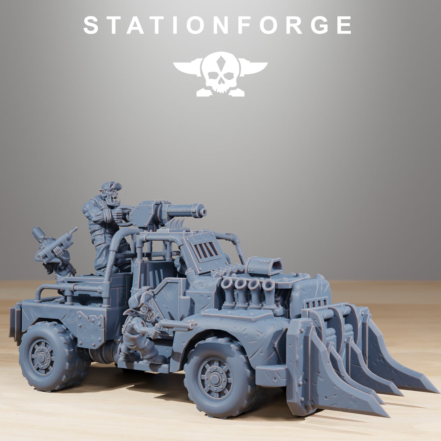 Les bolides d'Orkaz - Station Forge