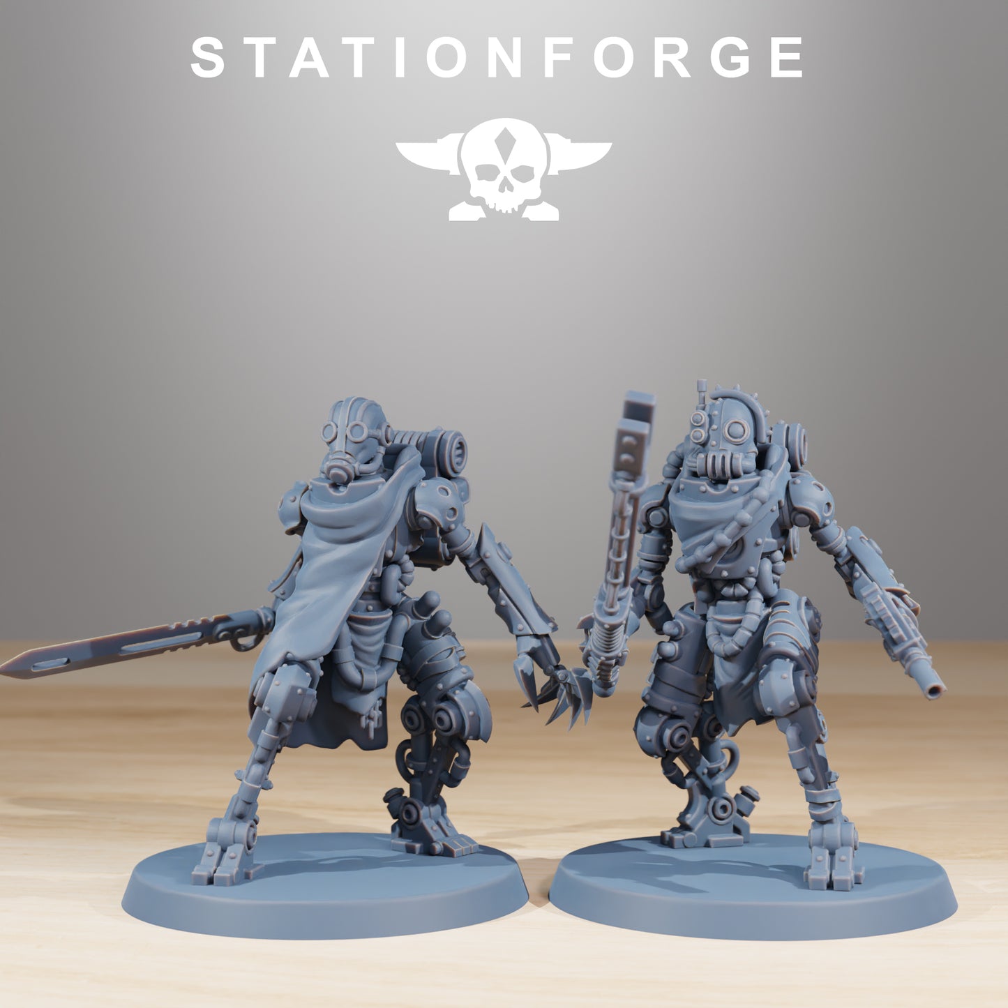 Kit de construction Scavenger Junkbots - Station Forge