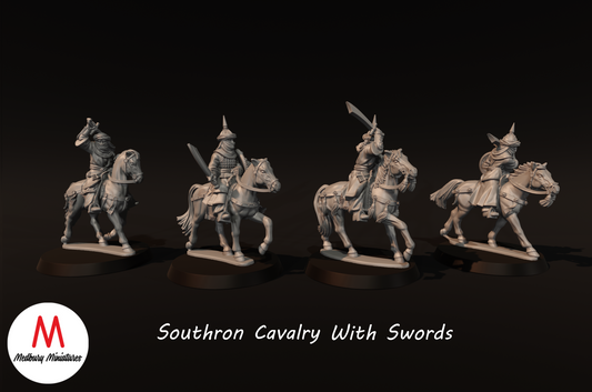 Cavalerie du Sud avec arcs - Medbury Miniatures