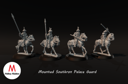 Mounted Southron Palace Guard - Medbury Miniatures