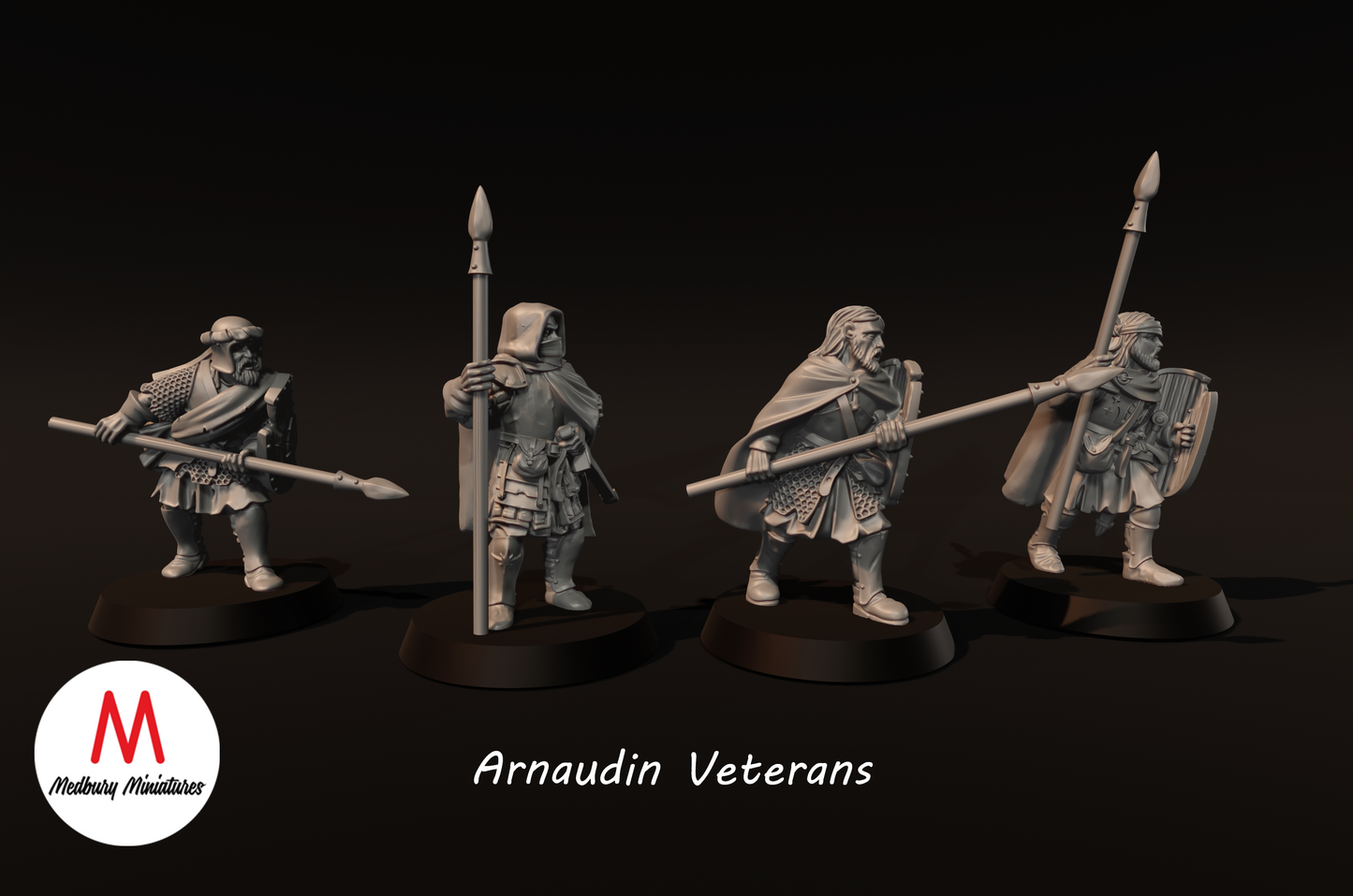 Arnaudin Veterans - Medbury Miniatures