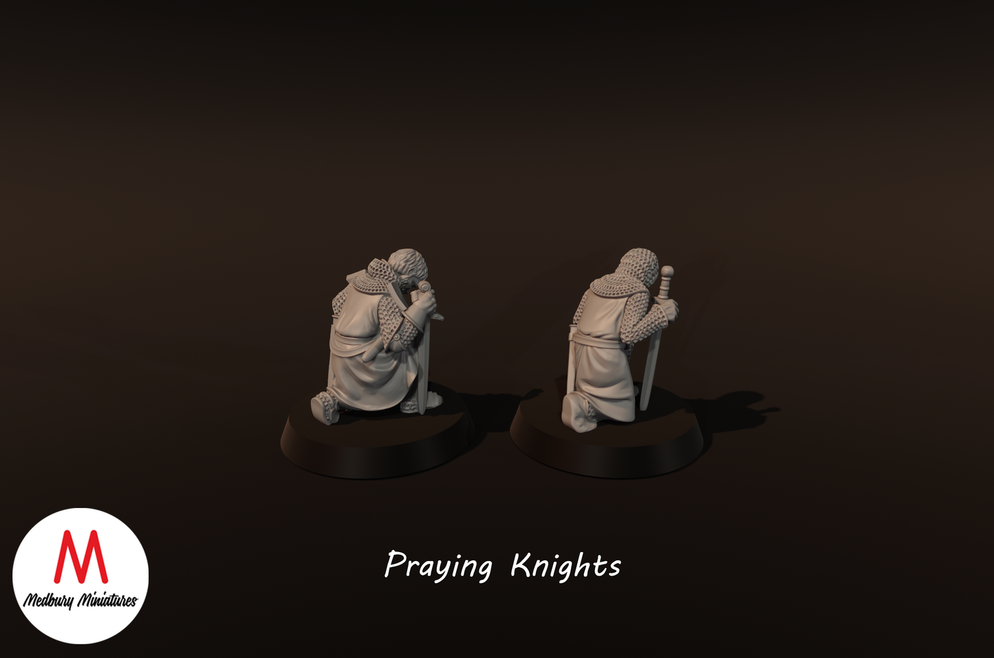 Praying Knights - Medbury Miniatures