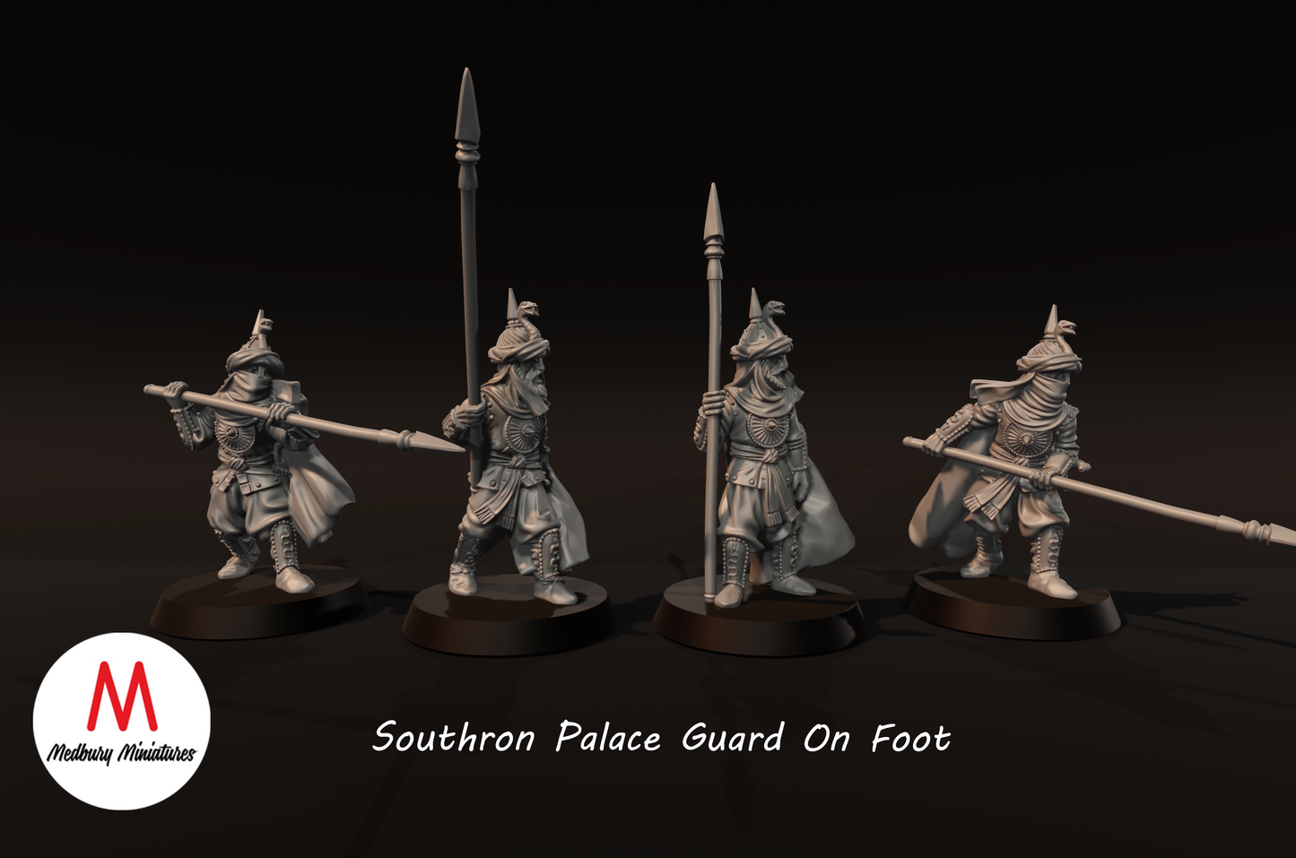 Southron Palace Guard on Foot - Medbury Miniatures