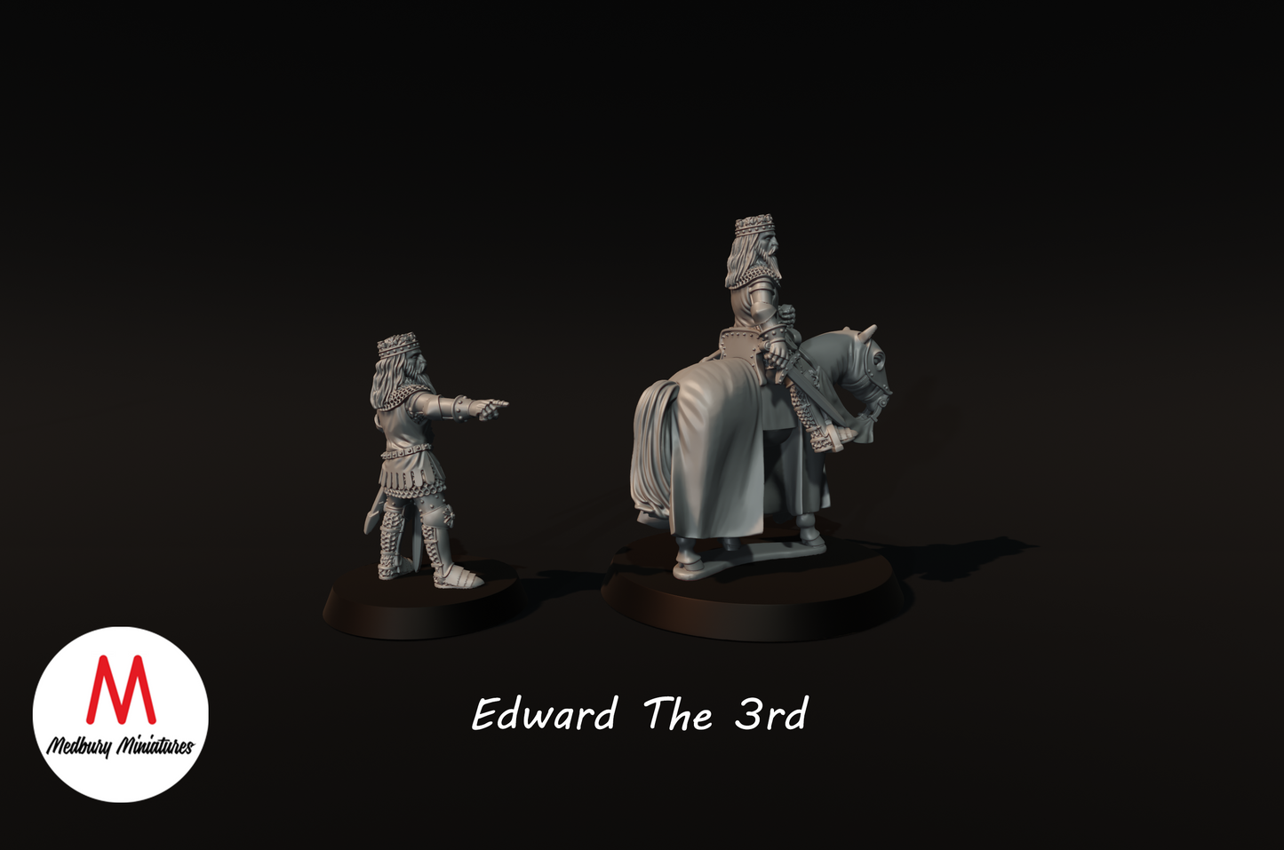 Edward III (the 3rd) - Medbury Miniatures