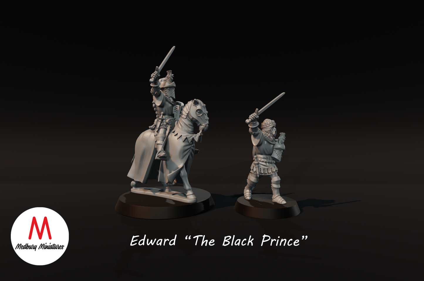 Edward The Black Prince - Medbury Miniatures