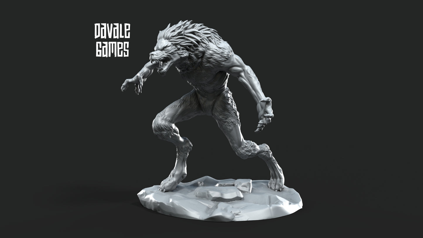 3x Loups-Garous Lycanthropes d'Anagar - Davale Games