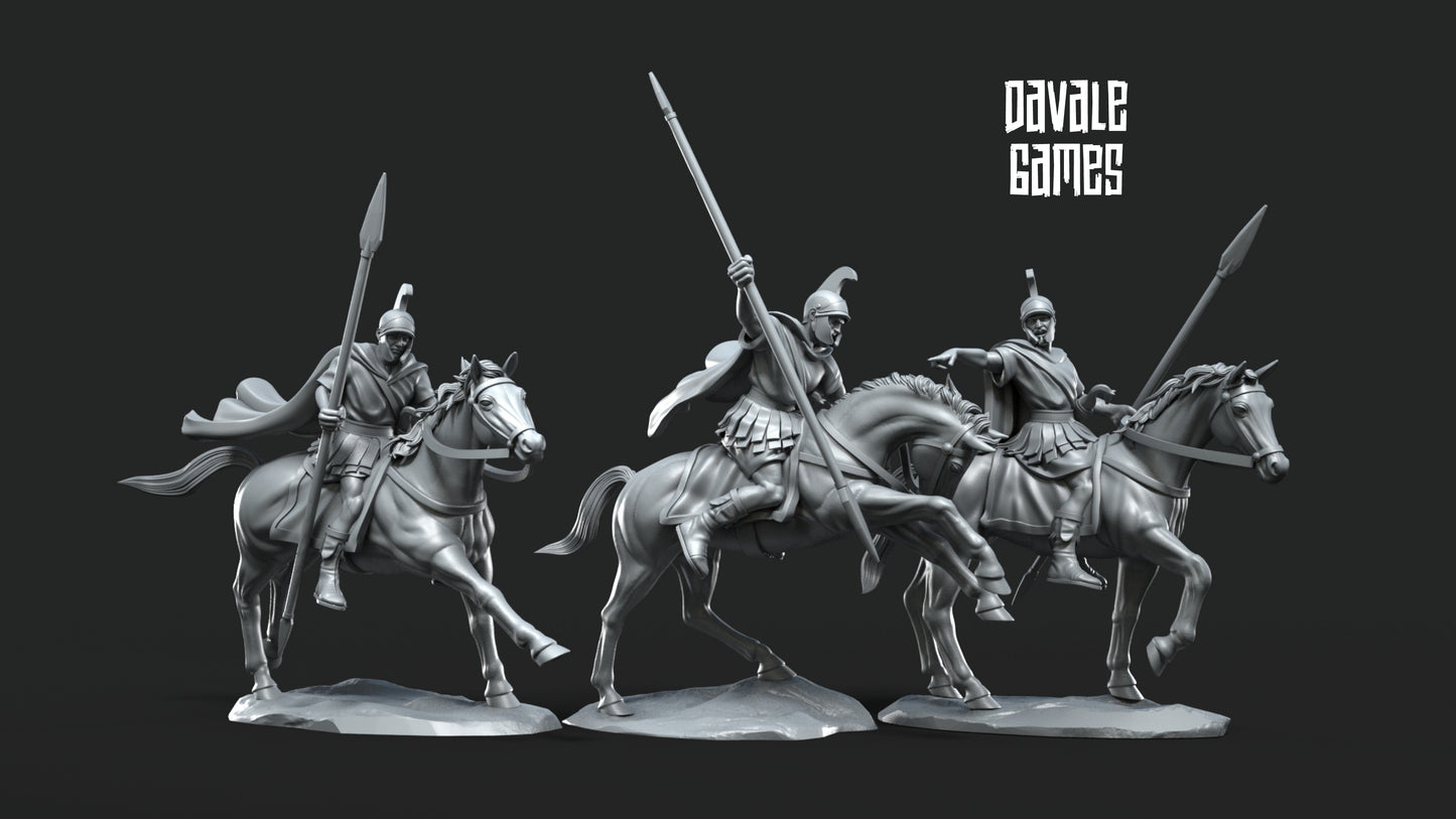 3x Light Skirmish Cavalry of Zeus - Mythological - Davale Games