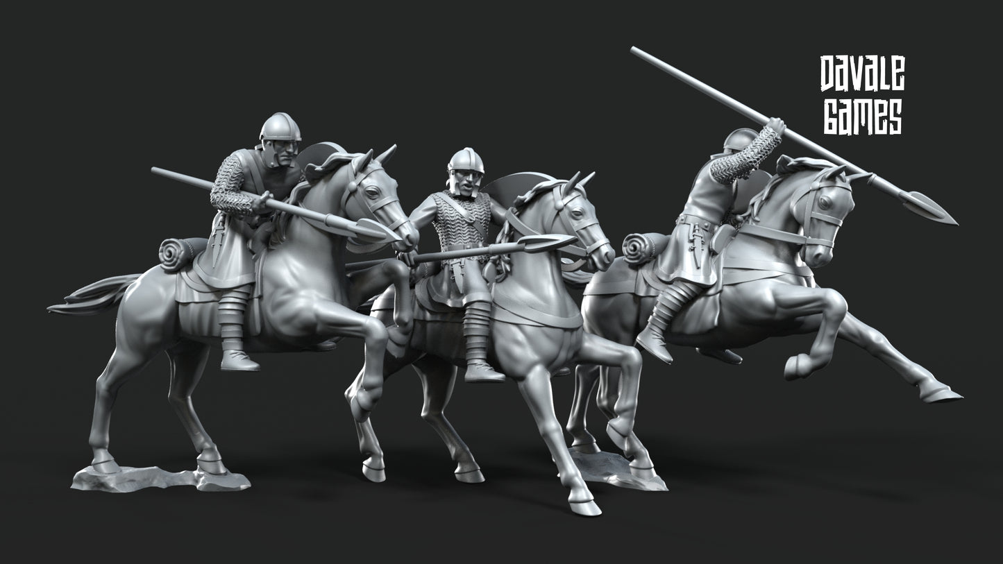 3x Chevaliers romains (Cavalerie) - Davale Games