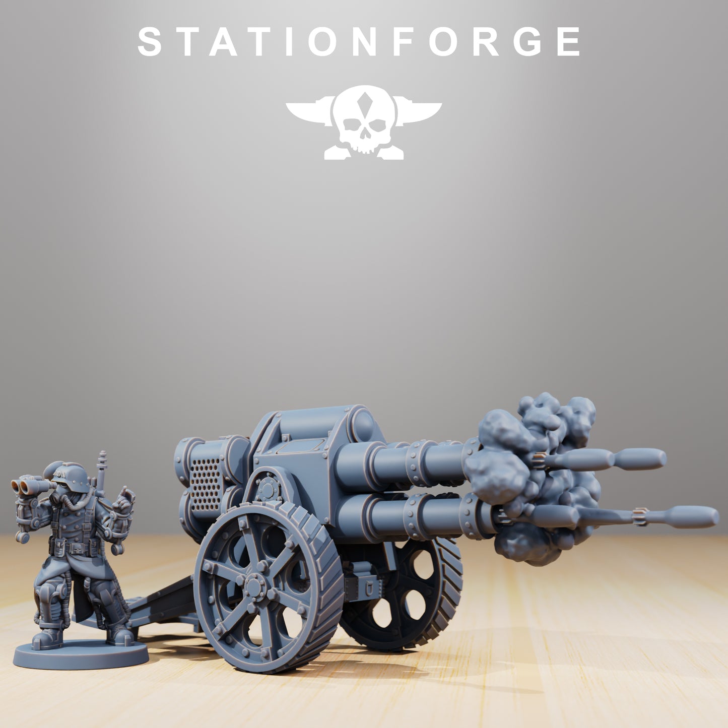 Artillerie légère GrimGuard - Station Forge