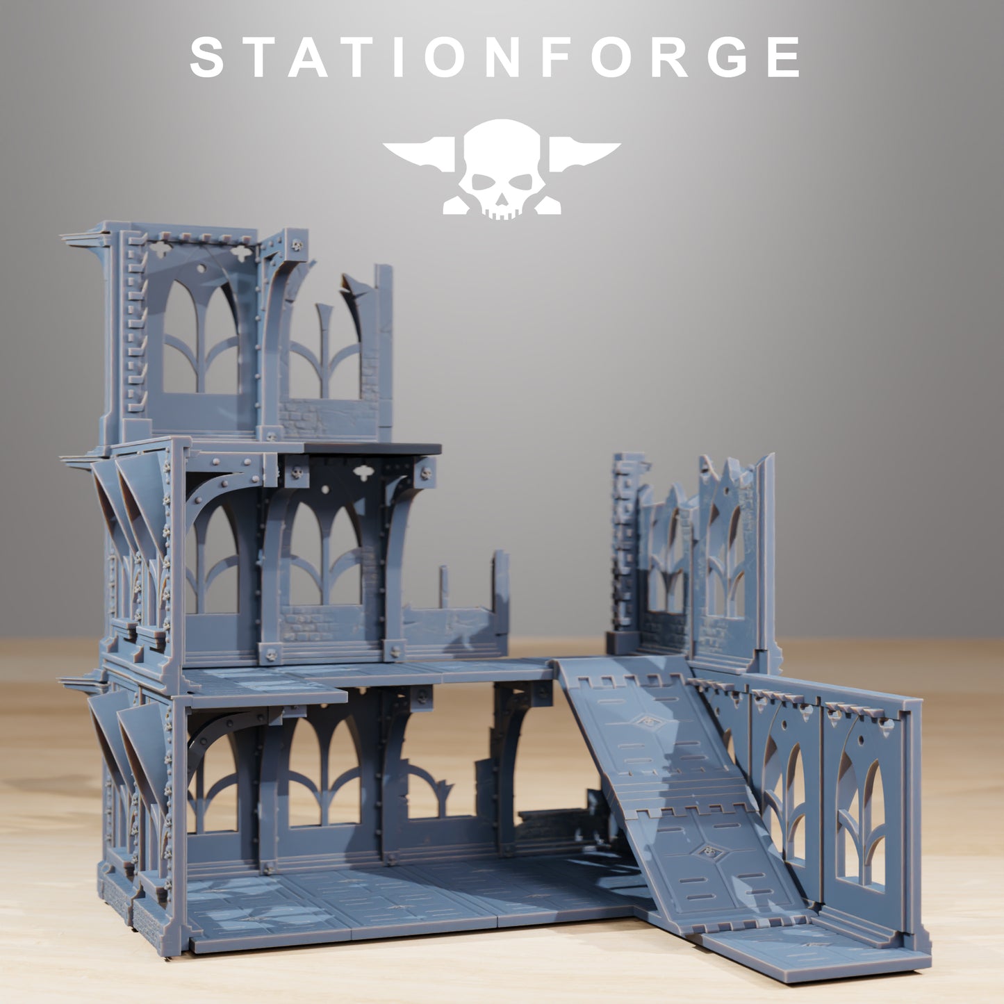 Aftermath (Gothic Sci-Fi Ruins Scenery) - Station Forge