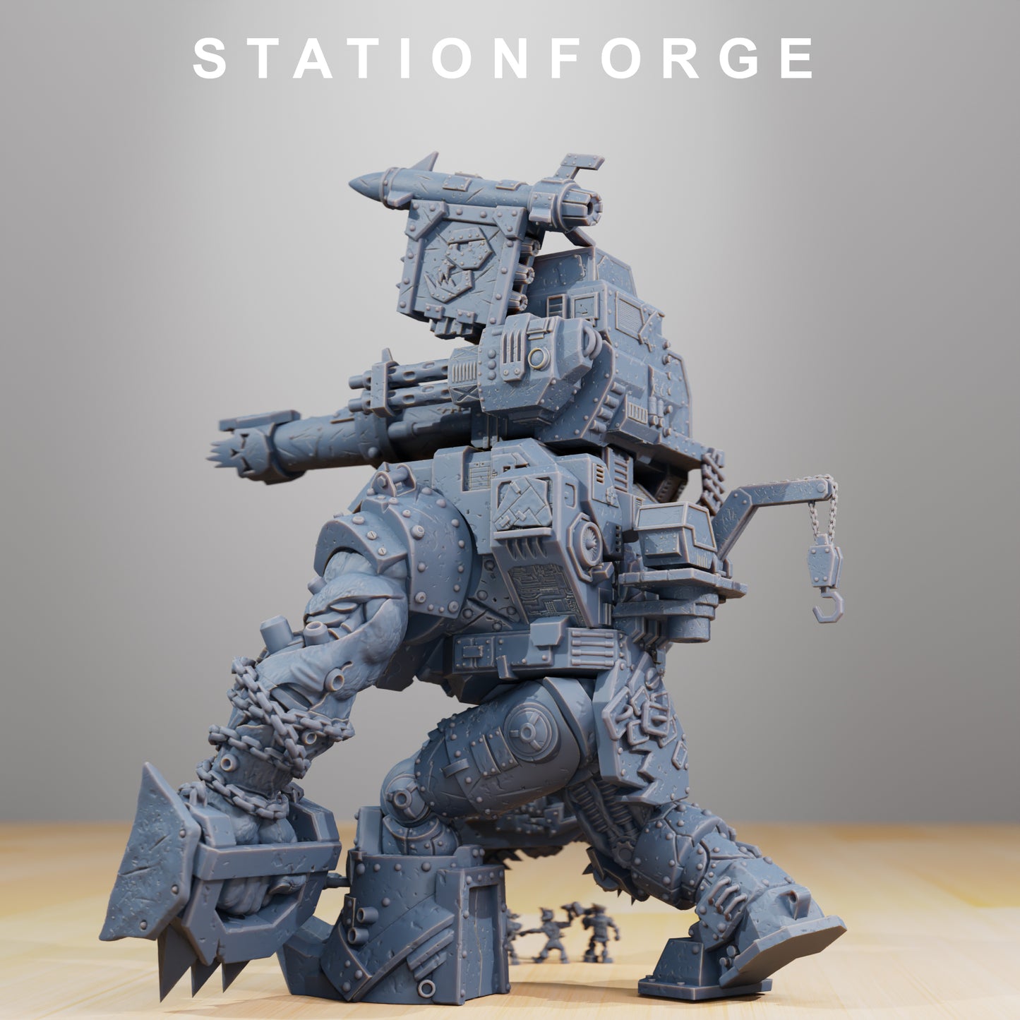 Orkaz Mega Steppa - Station Forge