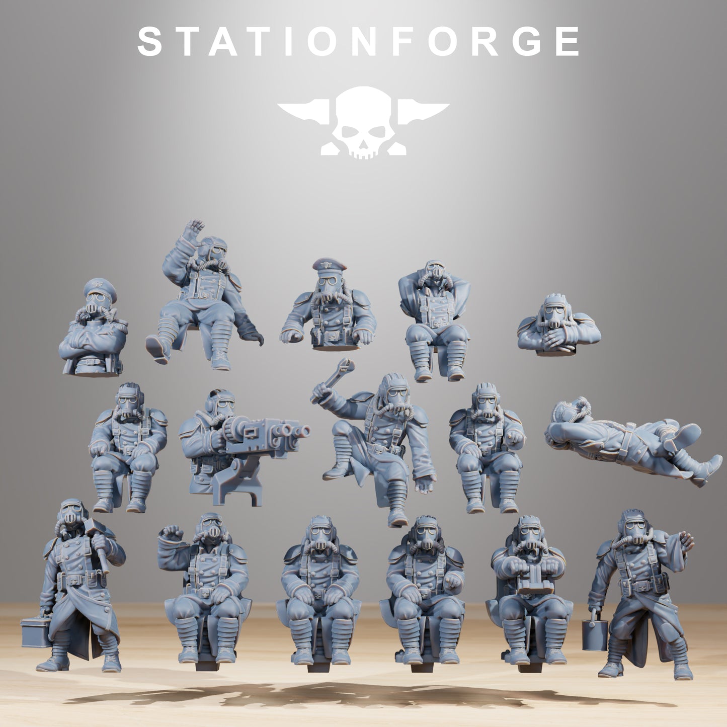 GrimGuard Monolith Builder Kit - Station Forge